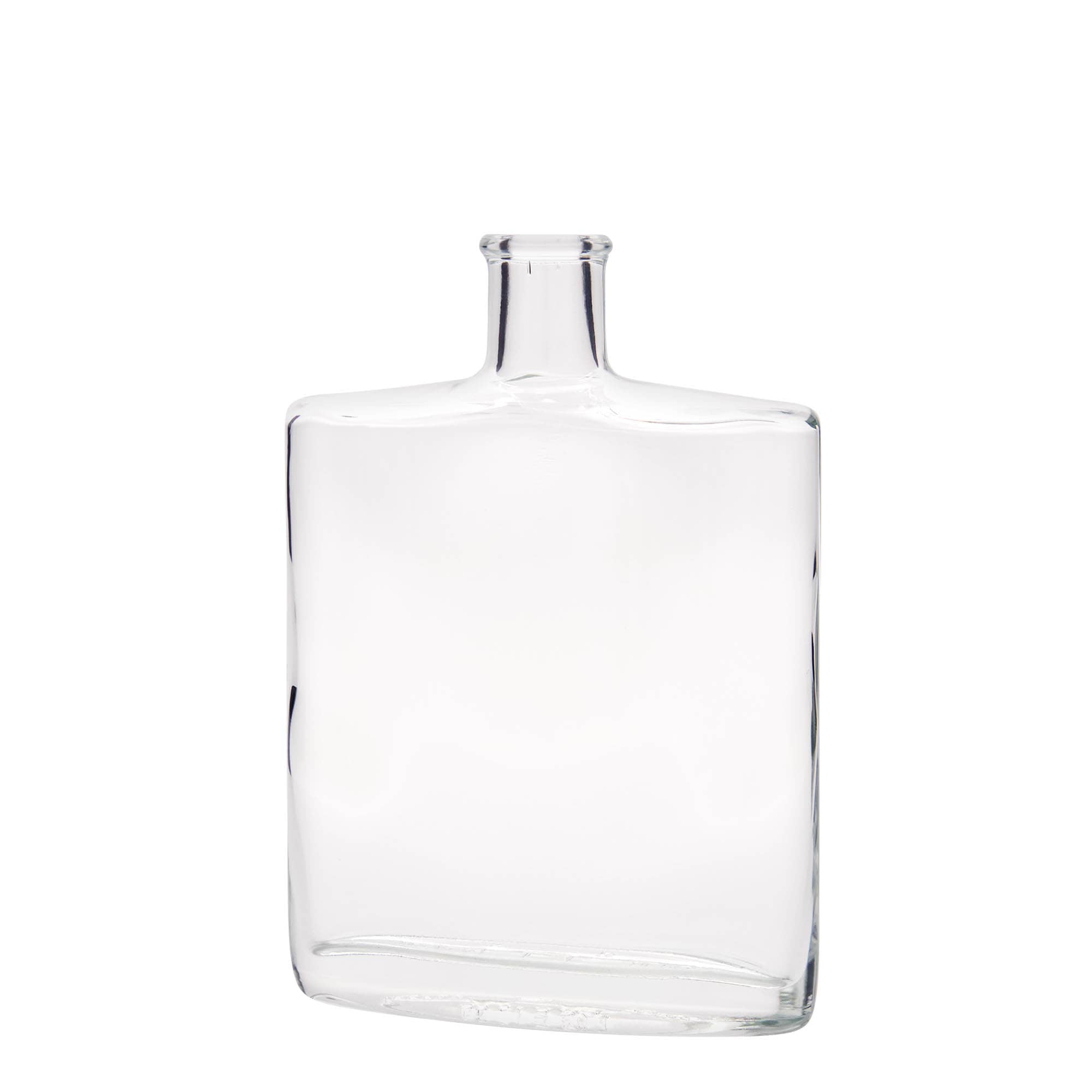 500 ml butelka szklana 'Zorbas', owalna, szyjka: korek 500 ml butelka szklana 'Zorbas', owalna, szyjka: korek