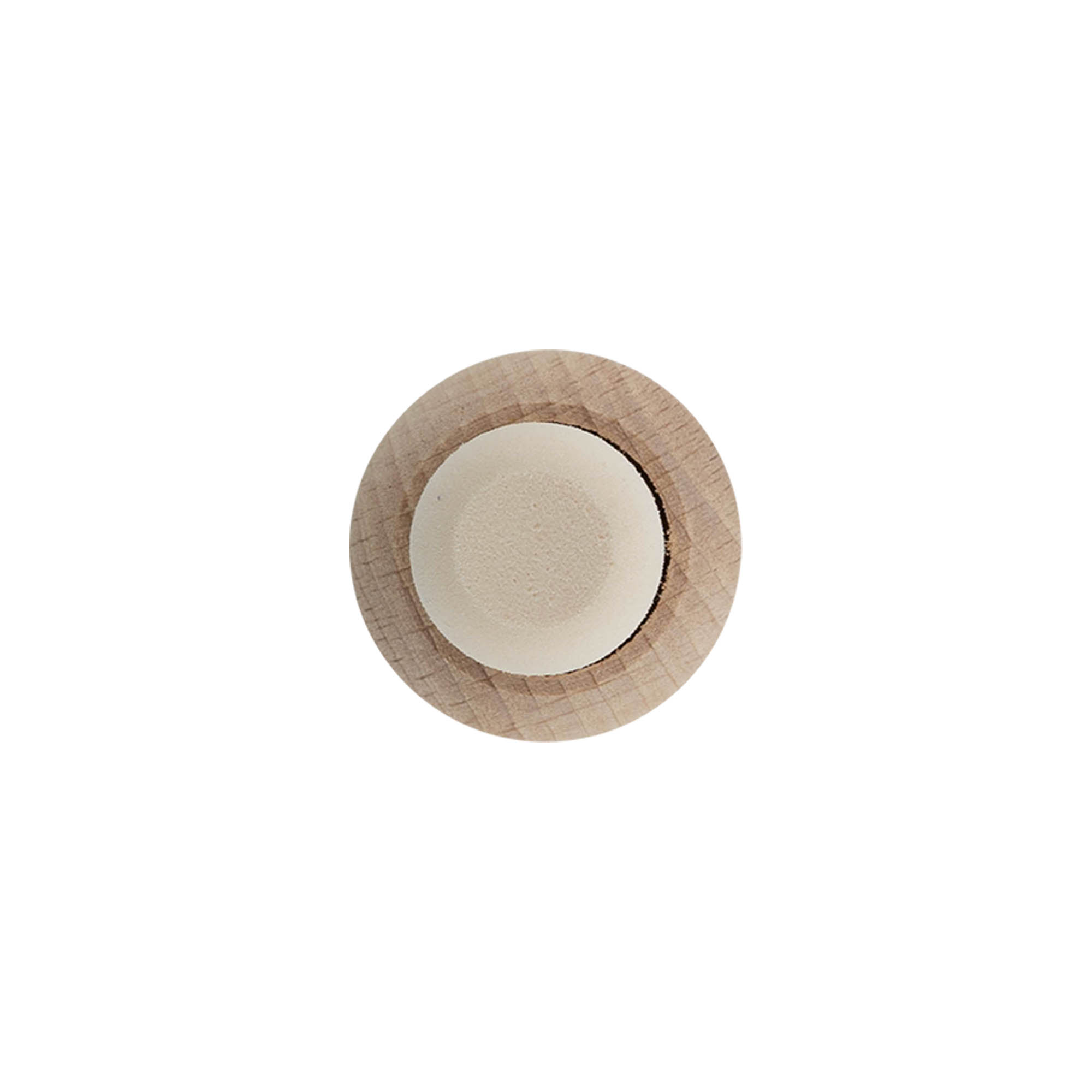 Korek z uchwytem 19 mm 'Kugel', drewno/plastik, do otworu: korek