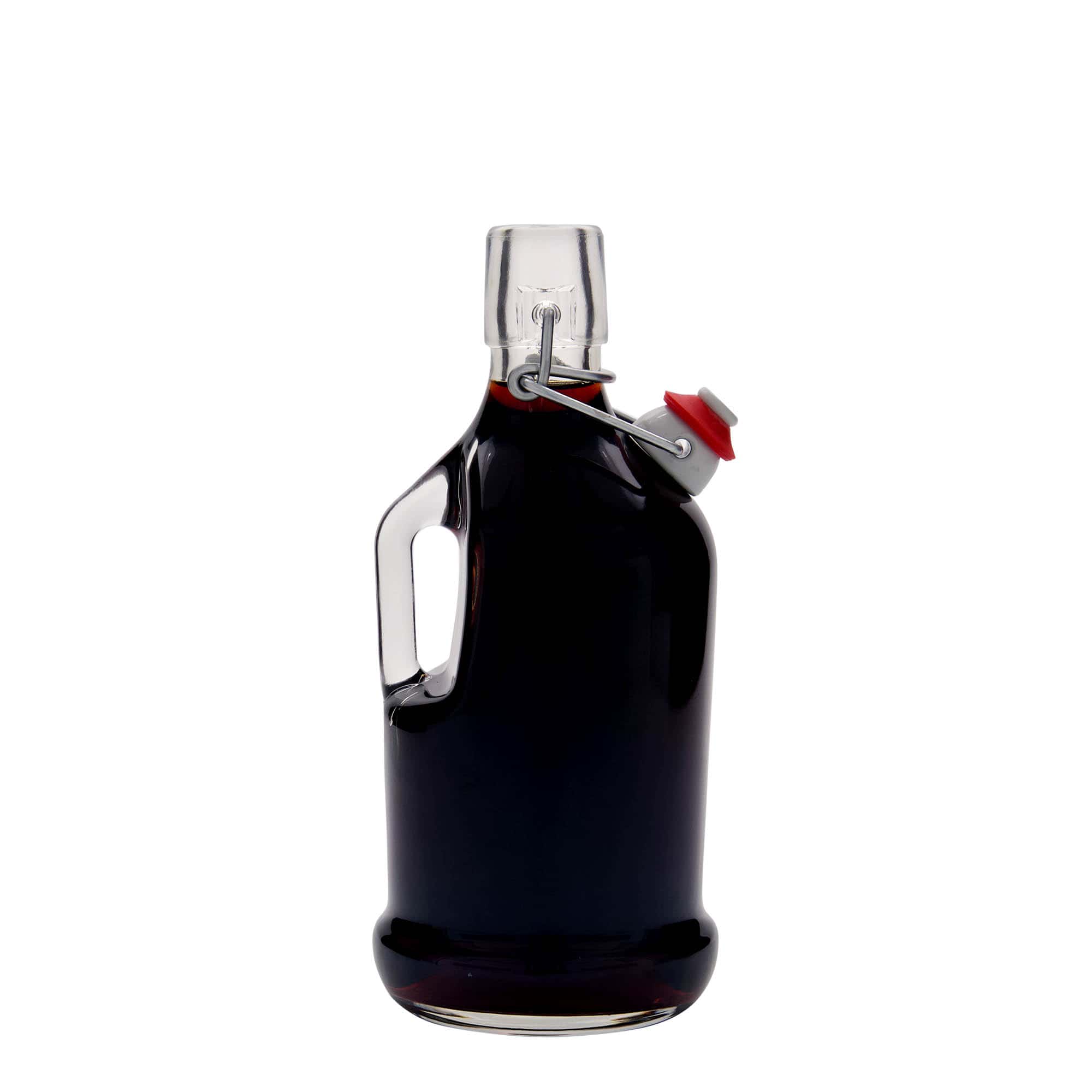500 ml butelka szklana 'Classica', szyjka: zamknięcie na klamrę