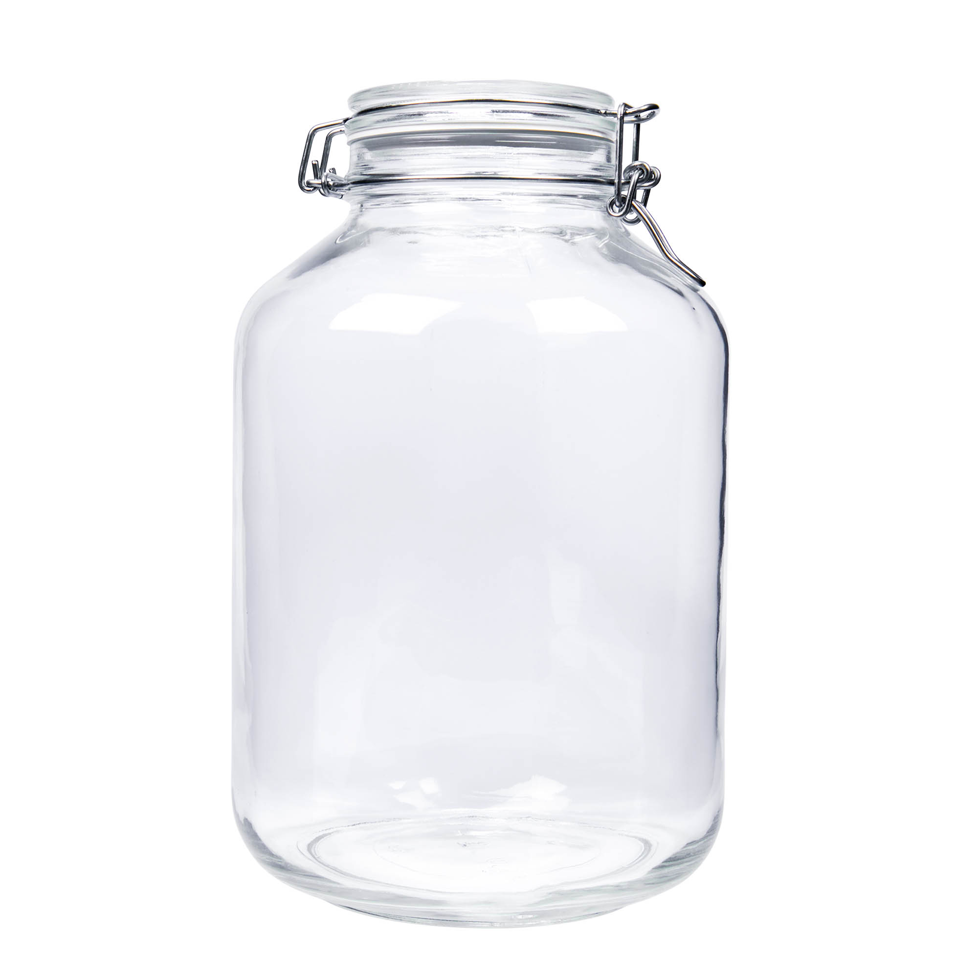 5.000 ml słoik z drucianym zamknięciem „Fido”, otwór: zamknięcie druciane