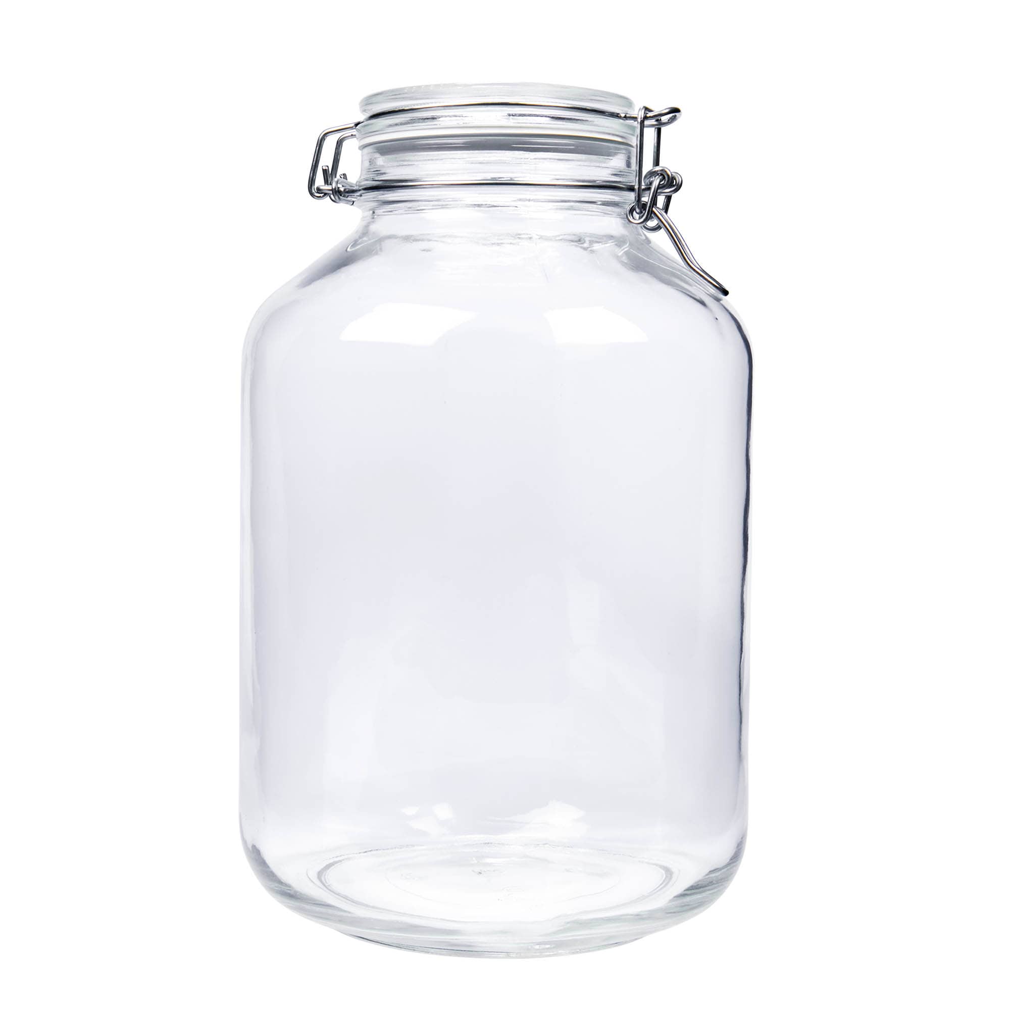 5.000 ml słoik z drucianym zamknięciem „Fido”, otwór: zamknięcie druciane
