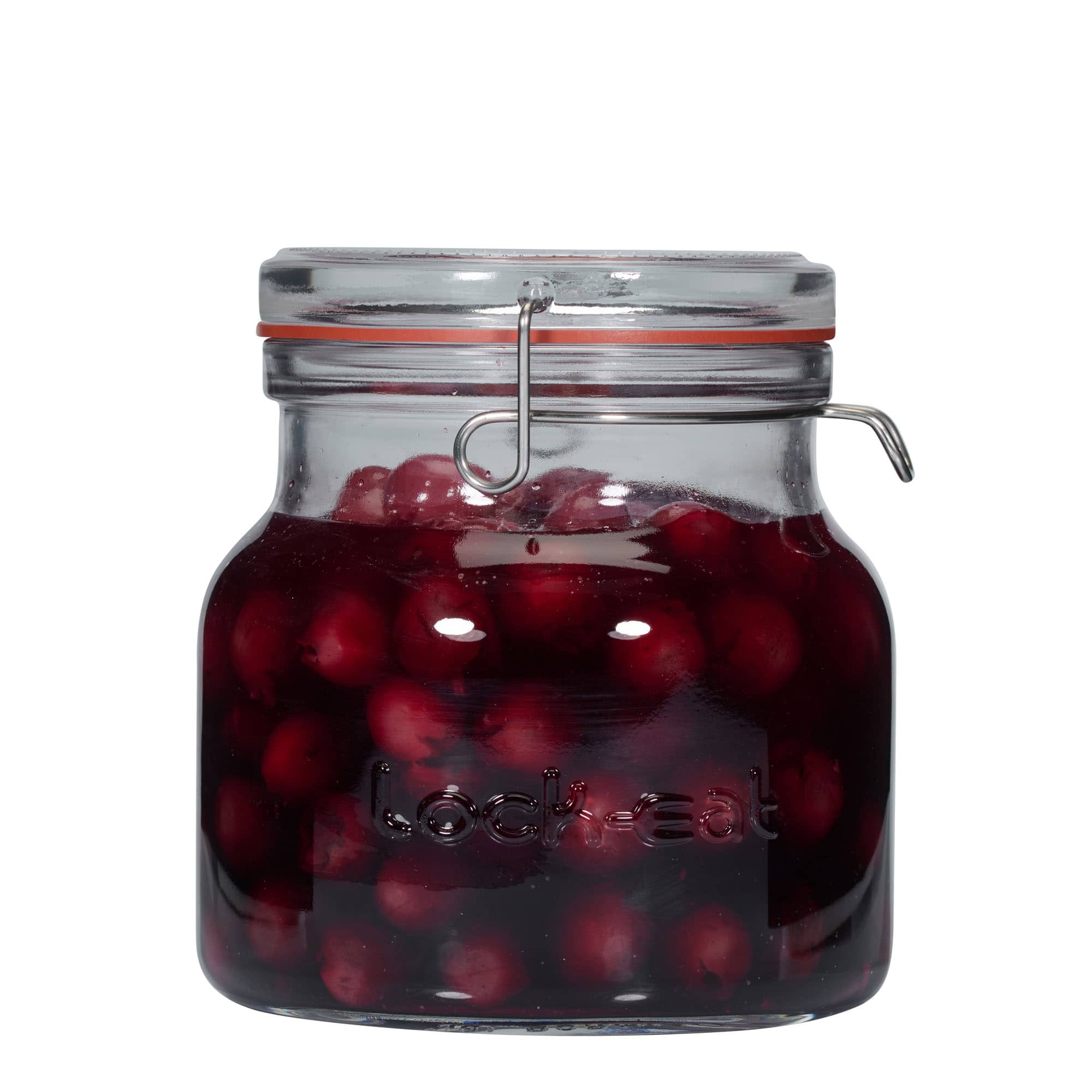 1.500 ml słoik ze szklanym drucianym zamknięciem 'Lock-Eat', otwór: zamknięcie drucianym zaczepem