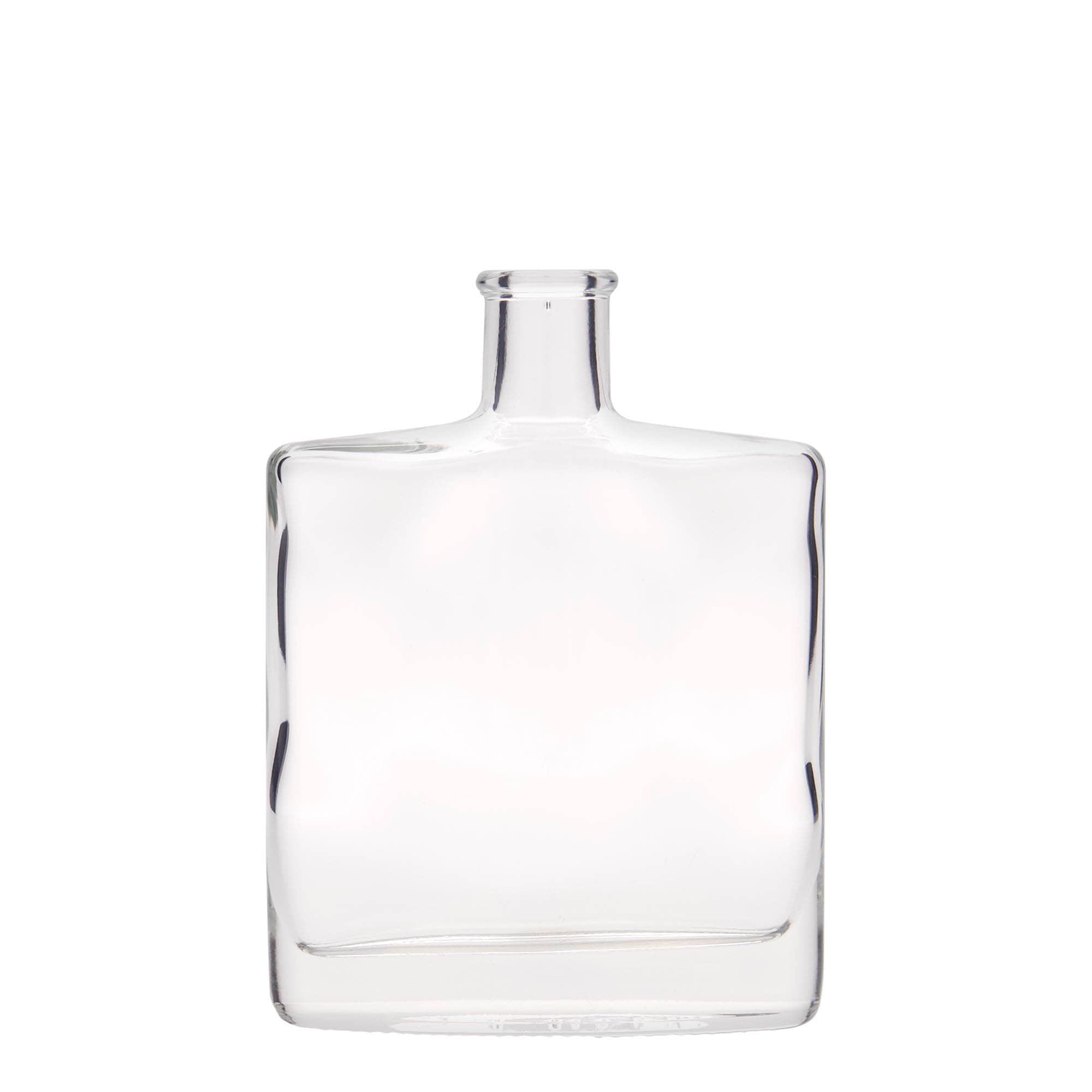 350 ml butelka szklana 'Zorbas', owalna, szyjka: korek