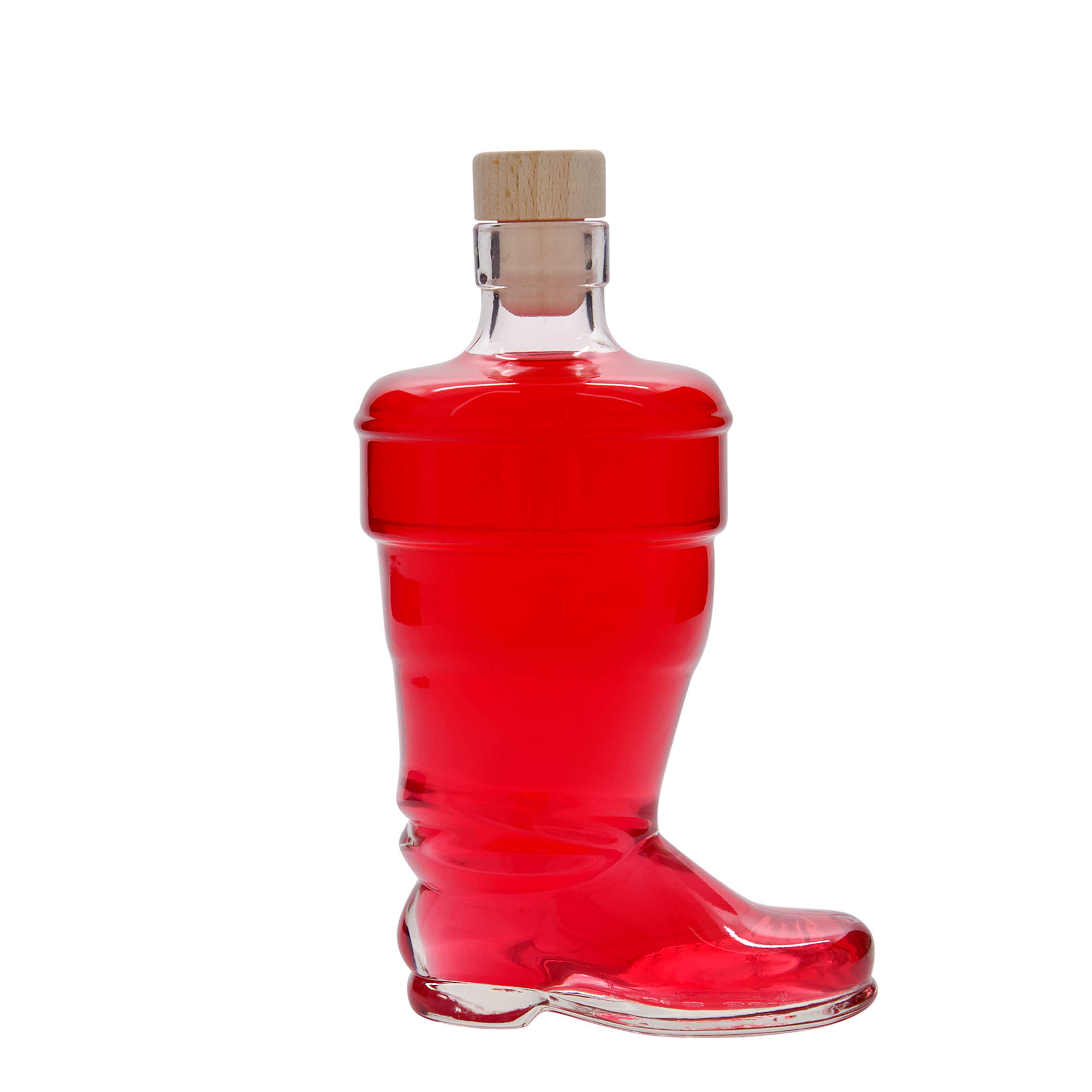 350 ml szklana butelka 'Kalosz', szyjka: korek
