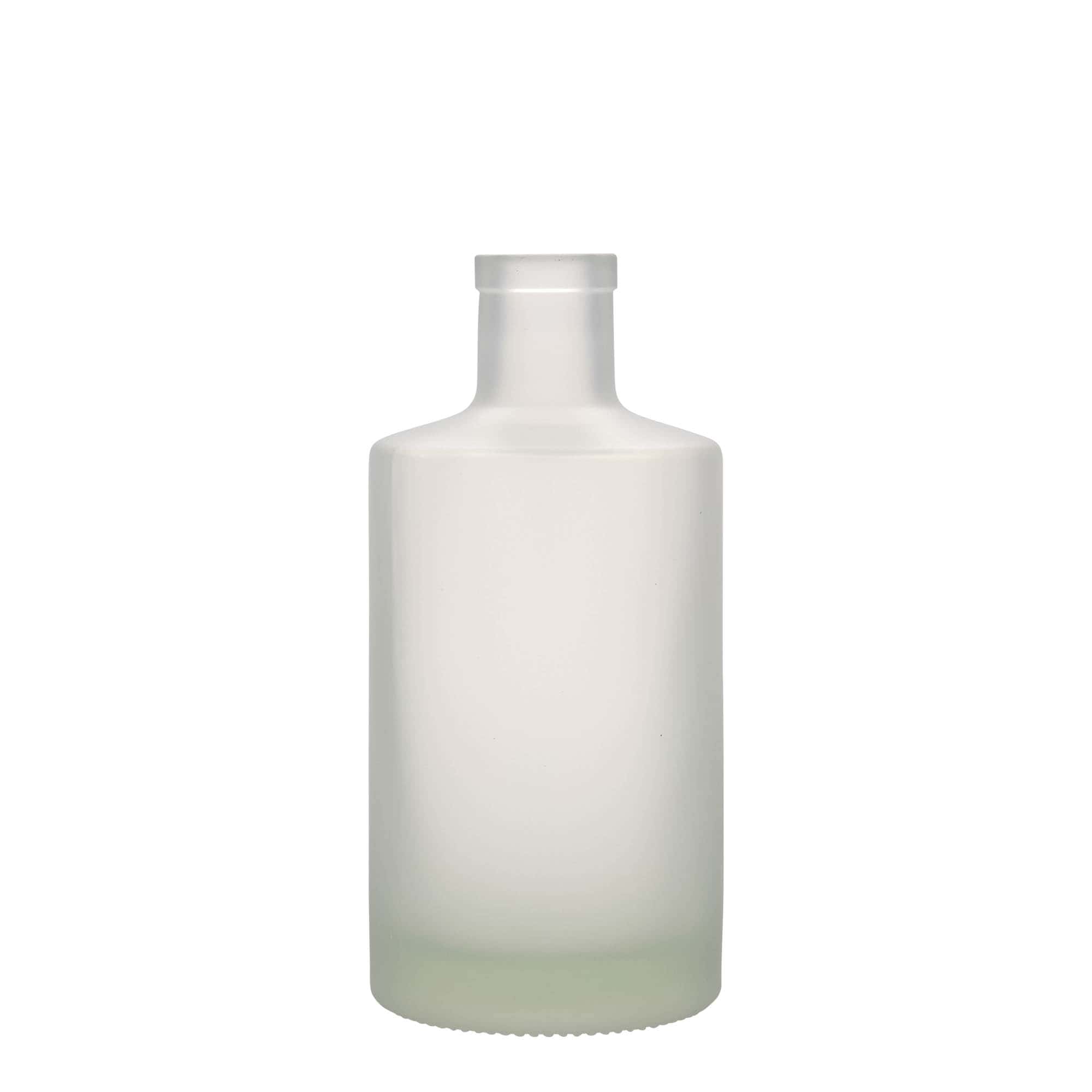 500 ml butelka szklana 'Caroline', matowa, zamknięcie: korek 500 ml butelka szklana 'Caroline', matowa, zamknięcie: korek