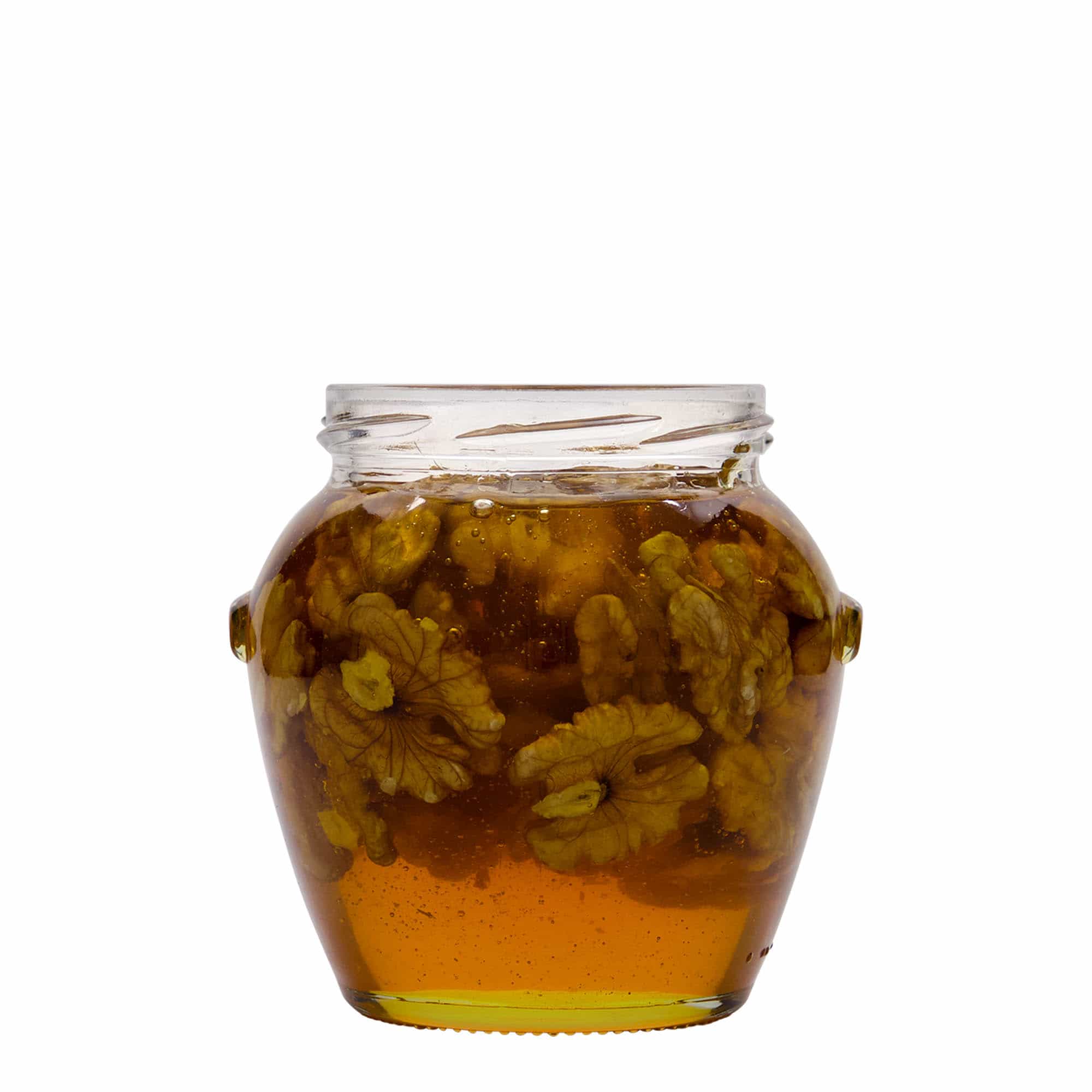 580 ml szklany pojemnik ozdobny 'Orcio', otwór: Twist-Off (TO 82)
