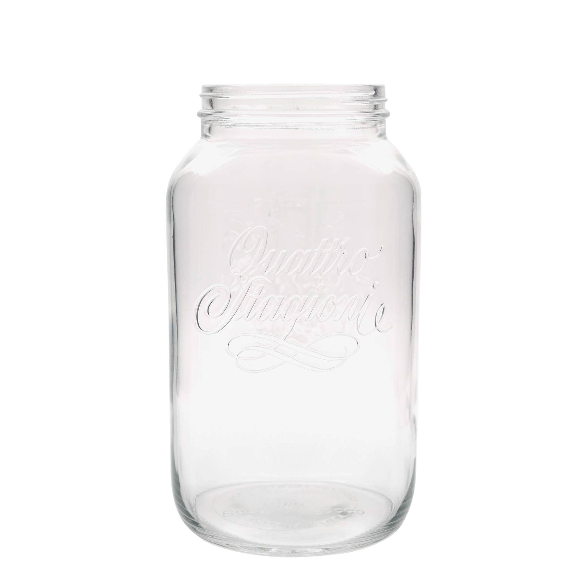 3.800 ml słoik szklany 'Quattro Stagioni', otwór: zakrętka 3.800 ml słoik szklany 'Quattro Stagioni', otwór: zakrętka