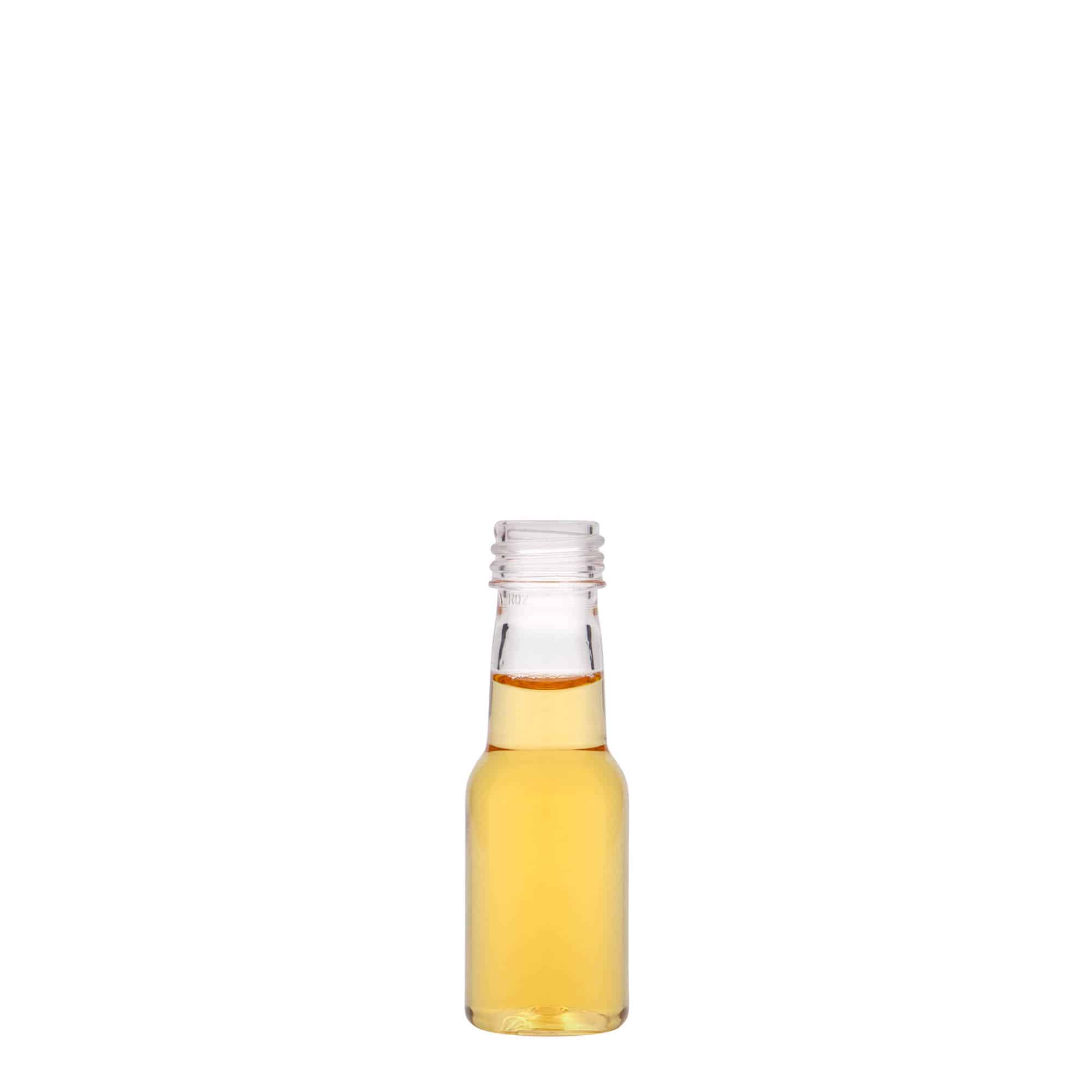 20 ml butelka PET „Theo”, tworzywo sztuczne, gwint: PP 18