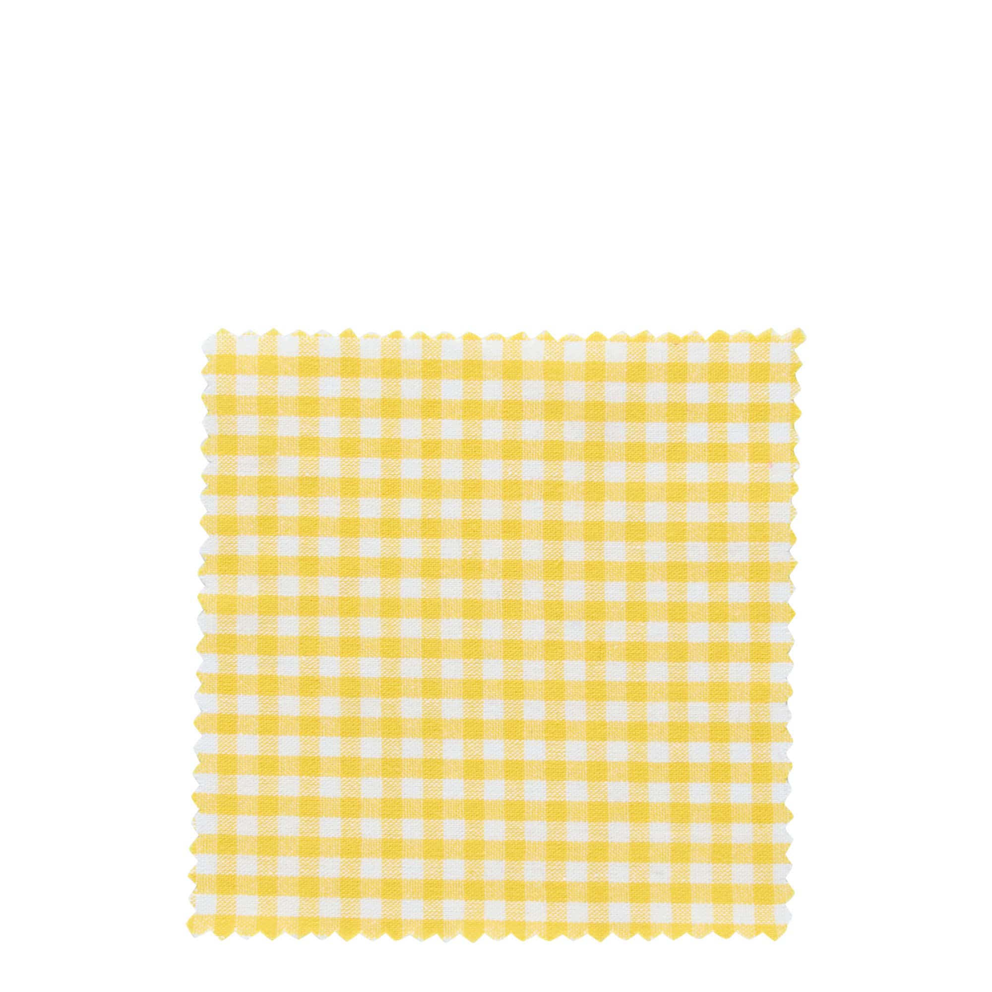Kwadratowa serwetka materiałowa w kratkę 12x12, tekstylna, żółta, gwint: TO38-TO53 Kwadratowa serwetka materiałowa w kratkę 12x12, tekstylna, żółta, gwint: TO38-TO53