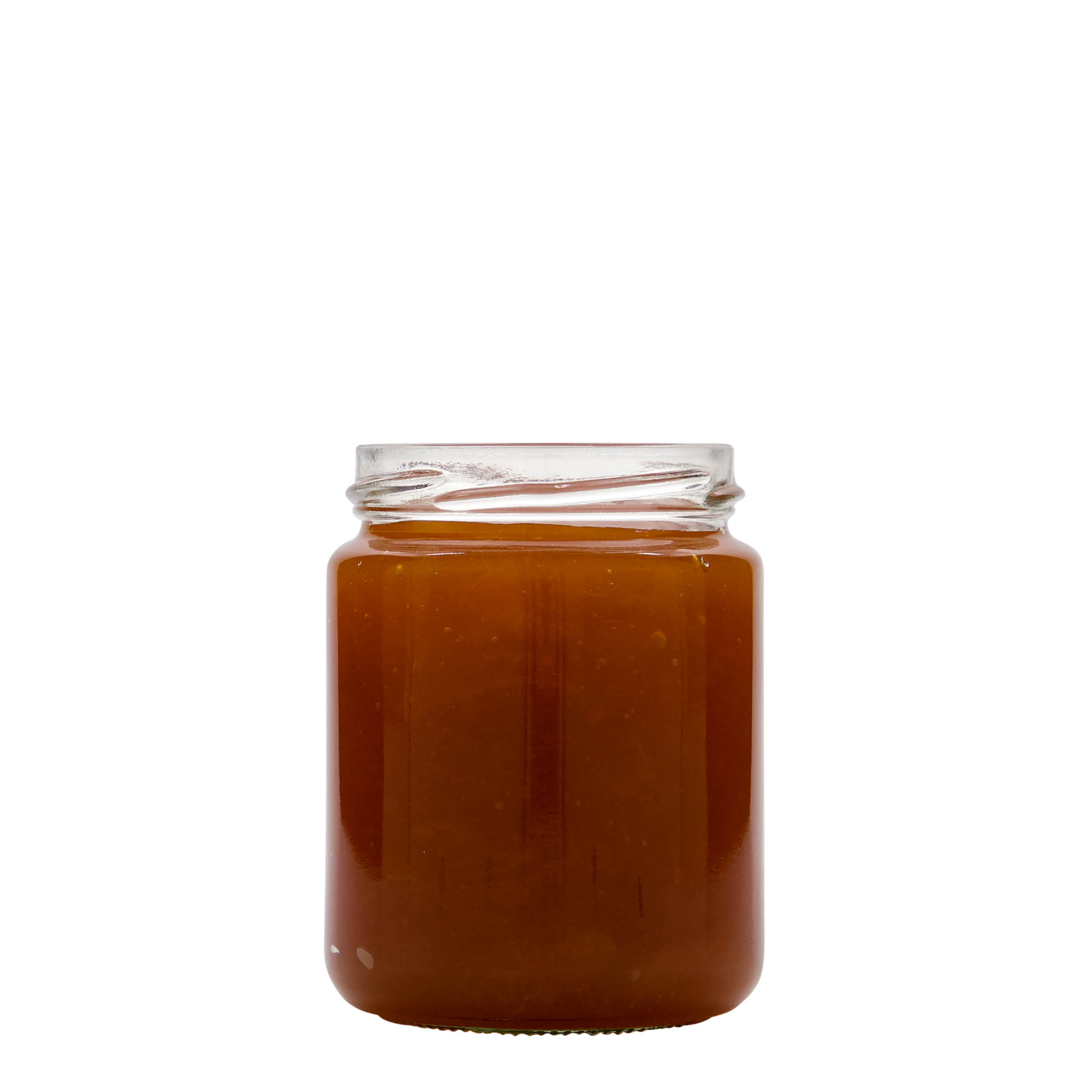 275 ml wysokie szklane naczynie okrągłe, otwór: Twist-Off (TO 66)