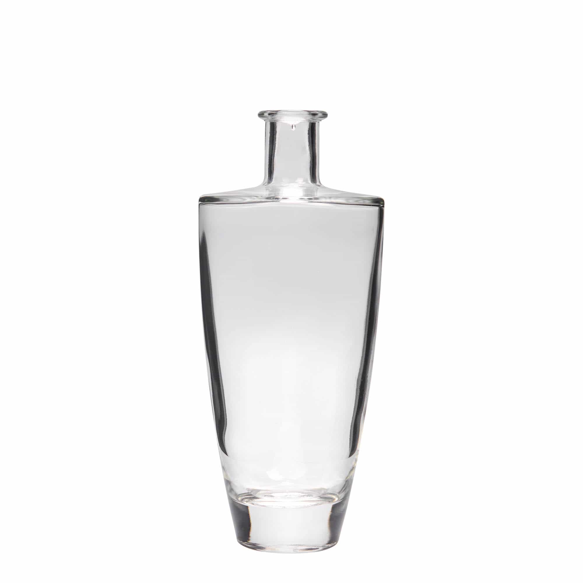 500 ml butelka szklana 'Vanessa', owalna, zamknięcie: korek 500 ml butelka szklana 'Vanessa', owalna, zamknięcie: korek