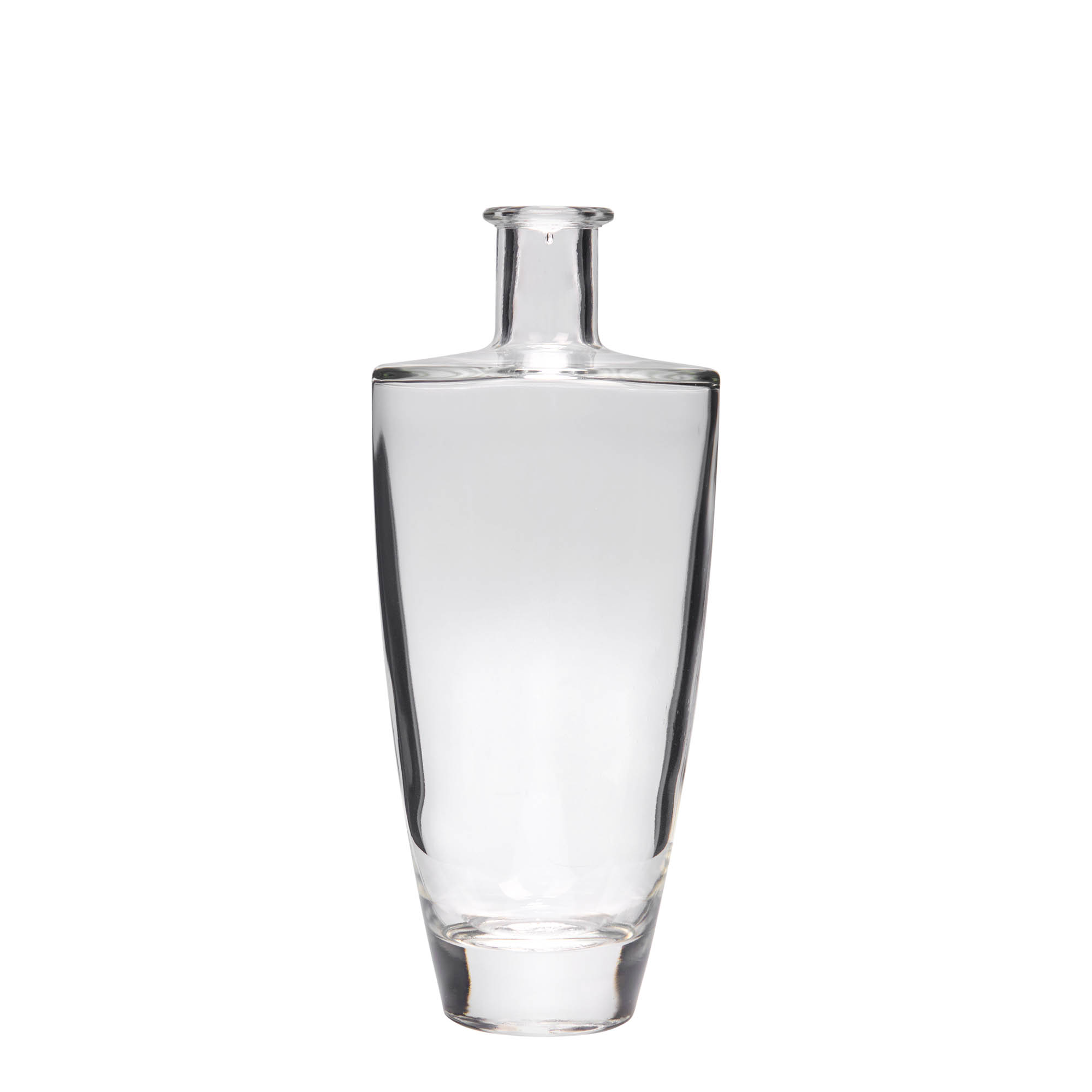 500 ml butelka szklana 'Vanessa', owalna, wylot: korek 500 ml butelka szklana 'Vanessa', owalna, wylot: korek