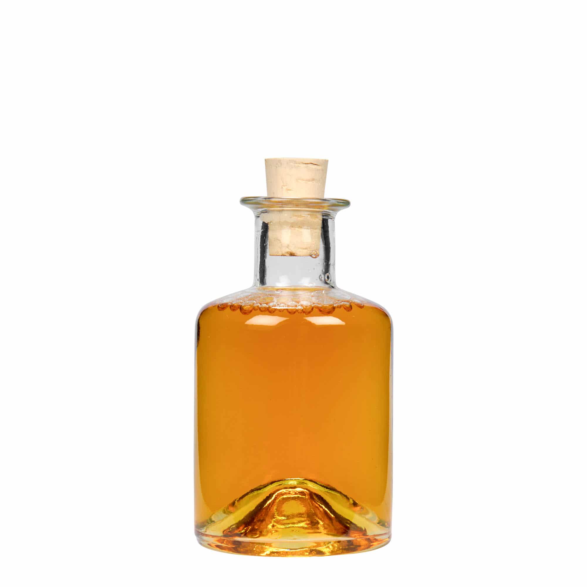 200 ml butelka szklana apteczna, zamknięcie: korek