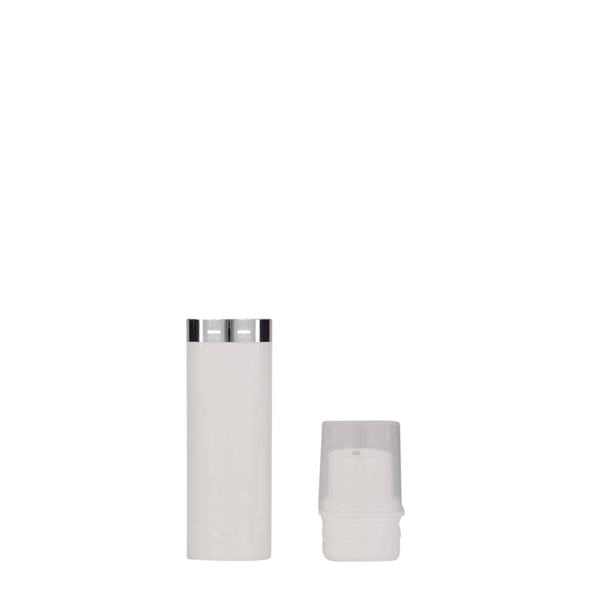 10 ml dozownik airless 'Nano', tworzywo sztuczne PP, kolor biały