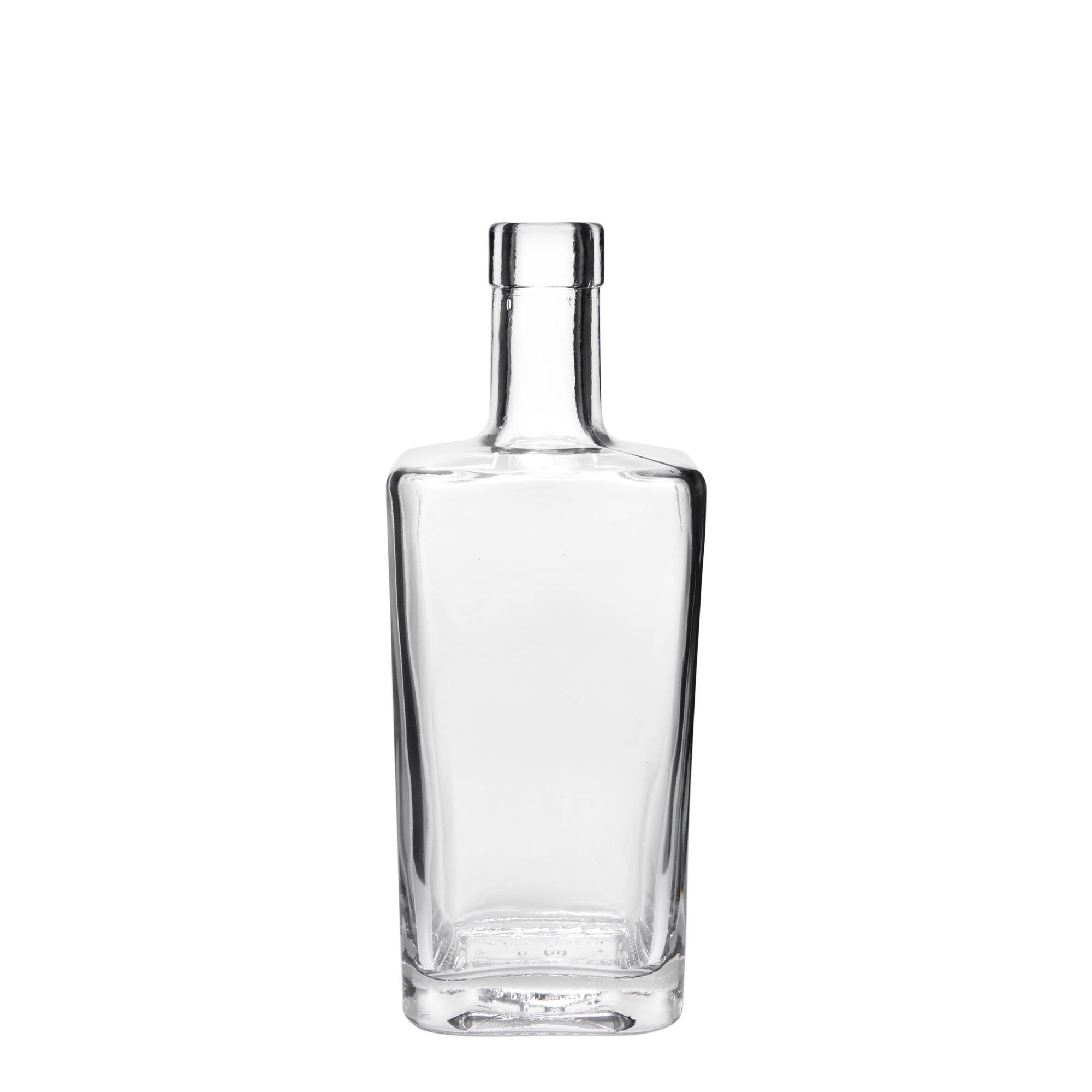 Butelka szklana 500 ml „Noel”, kwadratowa, wylot: korek Butelka szklana 500 ml „Noel”, kwadratowa, wylot: korek