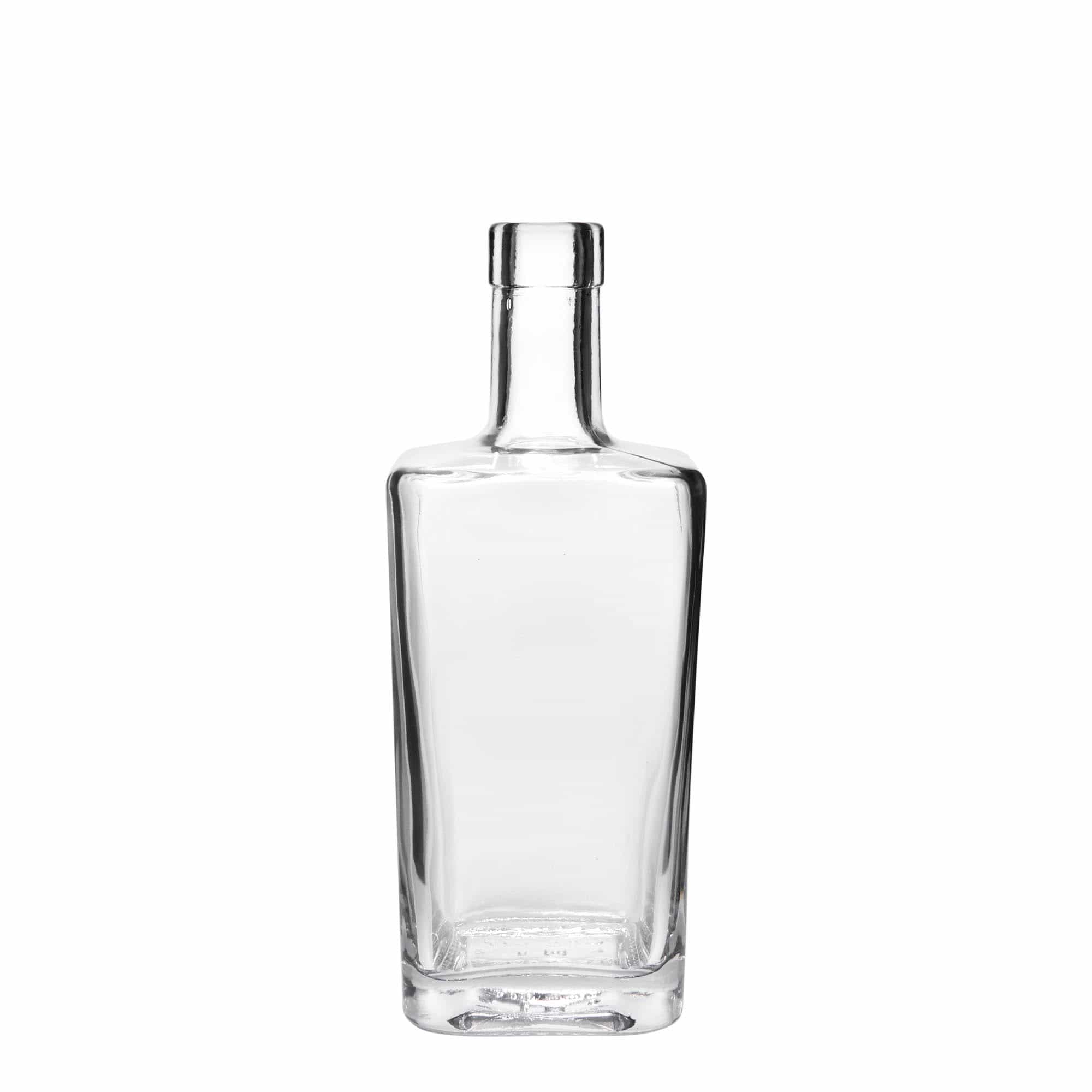 Butelka szklana 500 ml „Noel”, kwadratowa, wylot: korek