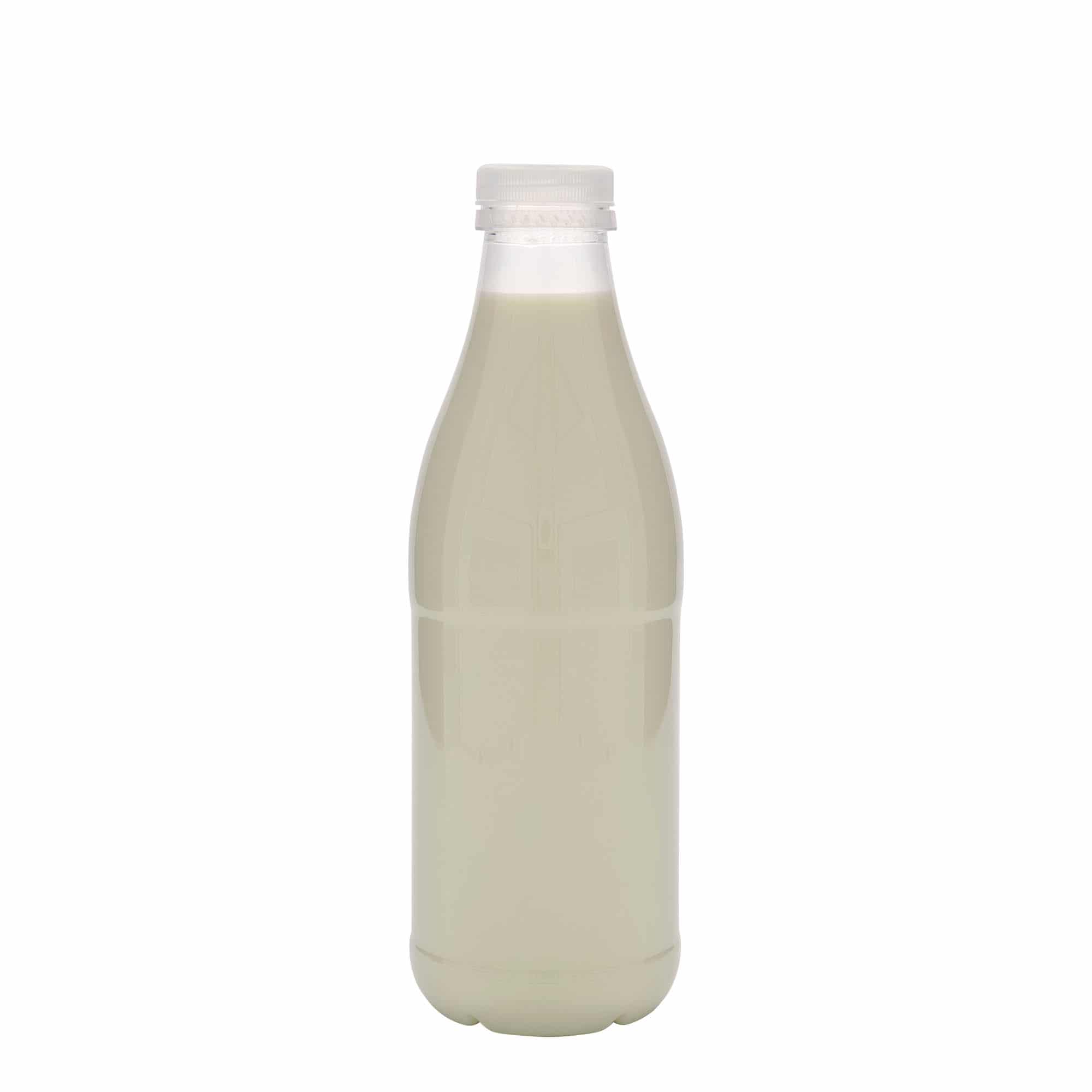1000 ml butelka PET 'Milk and Juice', tworzywo sztuczne, zamknięcie: 38 mm