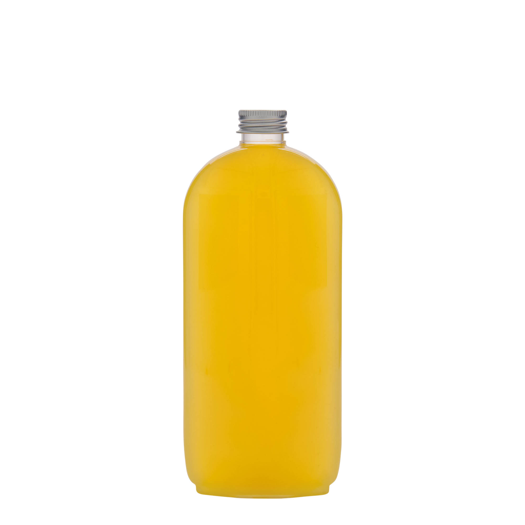 500 ml butelka PET „Iris”, owalna, plastik, gwint: 24/410 500 ml butelka PET „Iris”, owalna, plastik, gwint: 24/410