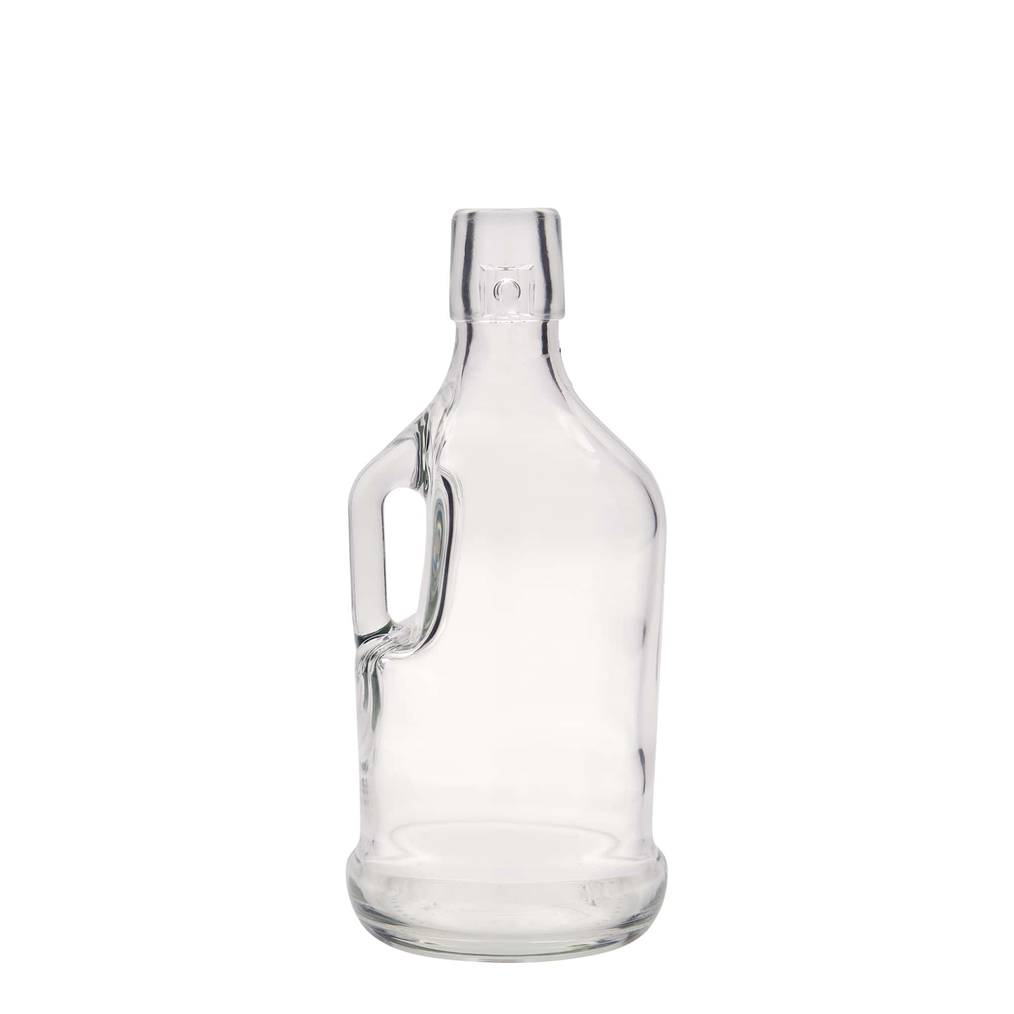 500 ml butelka szklana 'Classica', szyjka: zamknięcie na klamrę