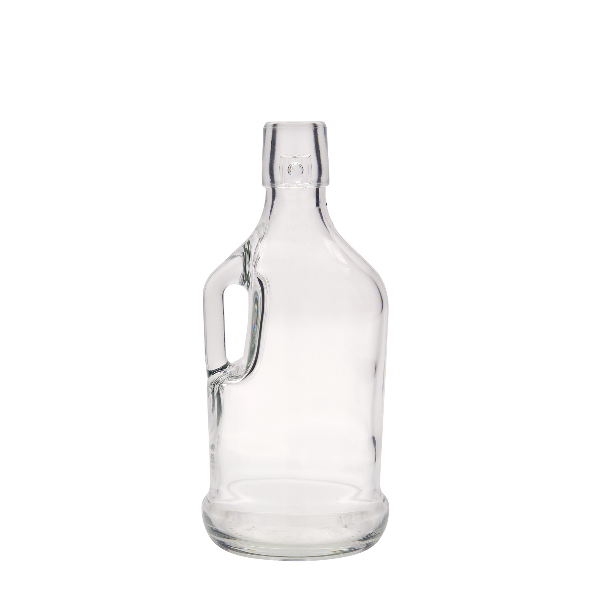 500 ml butelka szklana 'Classica', szyjka: zamknięcie na klamrę