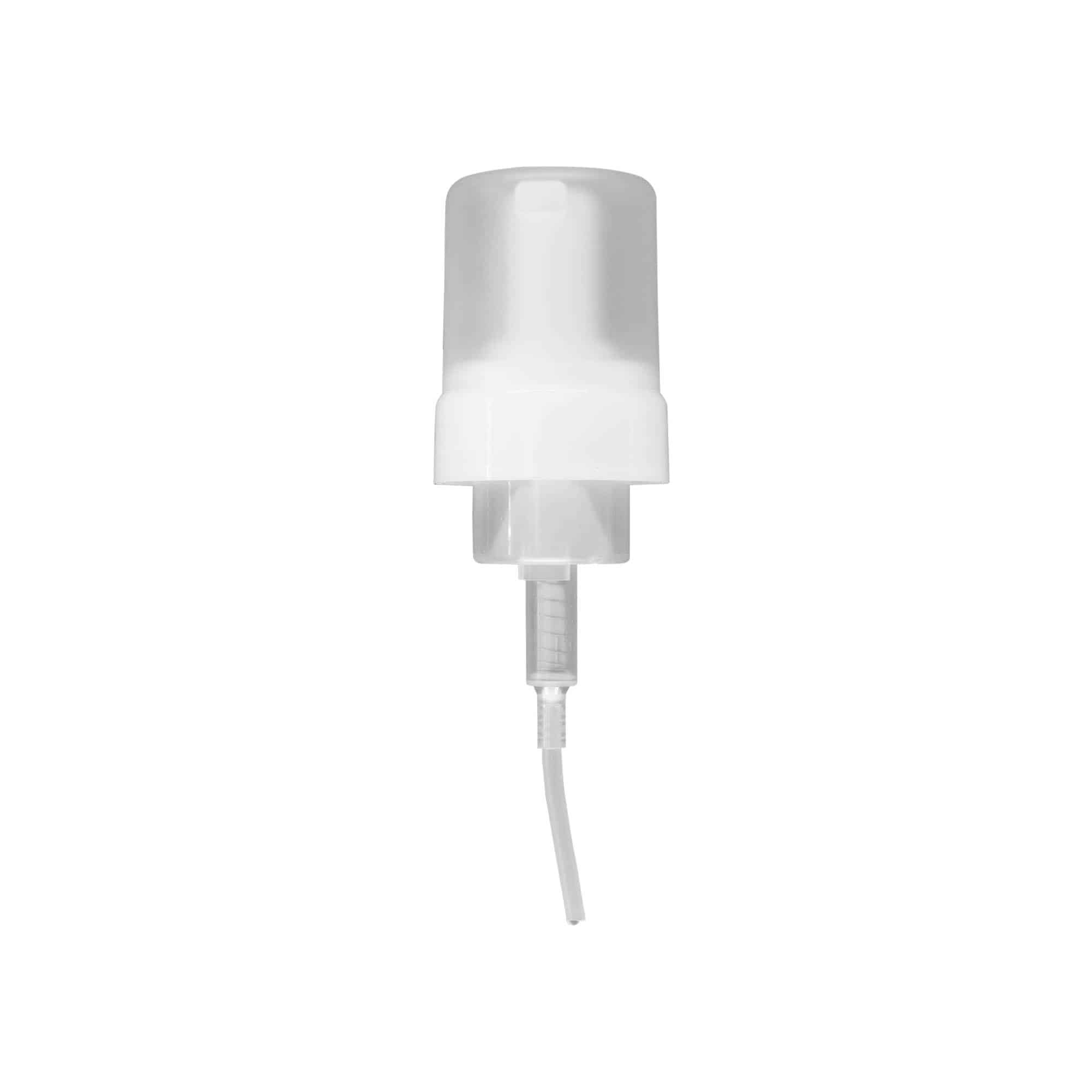 Dozownik 100 ml „Foamer”, tworzywo sztuczne PP, biały, do wylotu: zakrętka