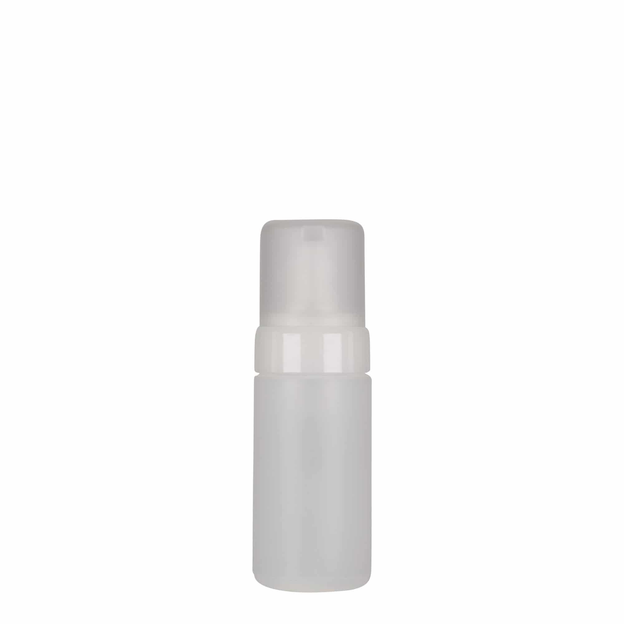 100 ml butelka z dozownikiem 'Foamer', tworzywo PE, naturalny kolor, zakończenie: zakrętka