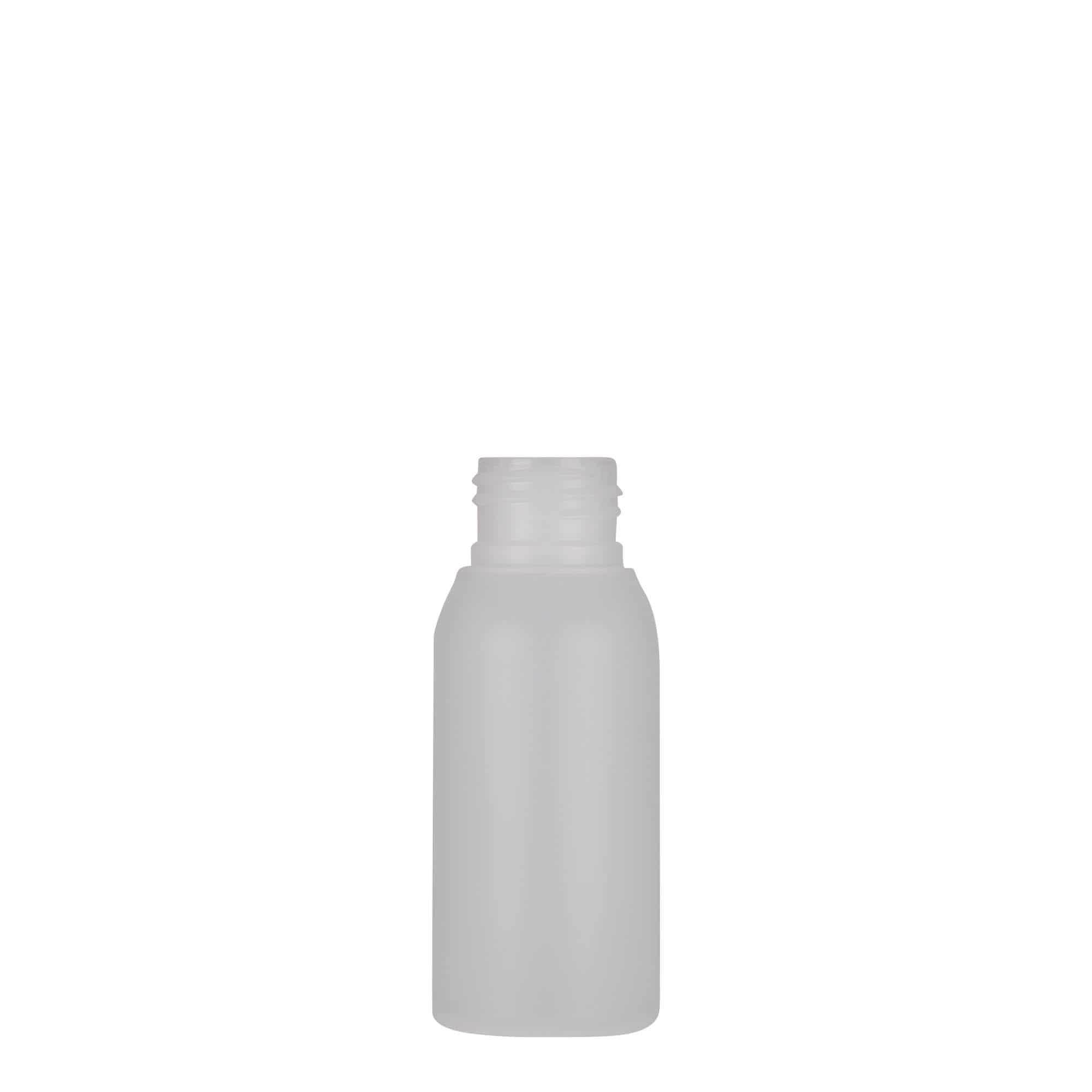 50 ml butelka z tworzywa sztucznego 'Tuffy', HDPE, kolor naturalny, zamknięcie: GPI 24/410 50 ml butelka z tworzywa sztucznego 'Tuffy', HDPE, kolor naturalny, zamknięcie: GPI 24/410