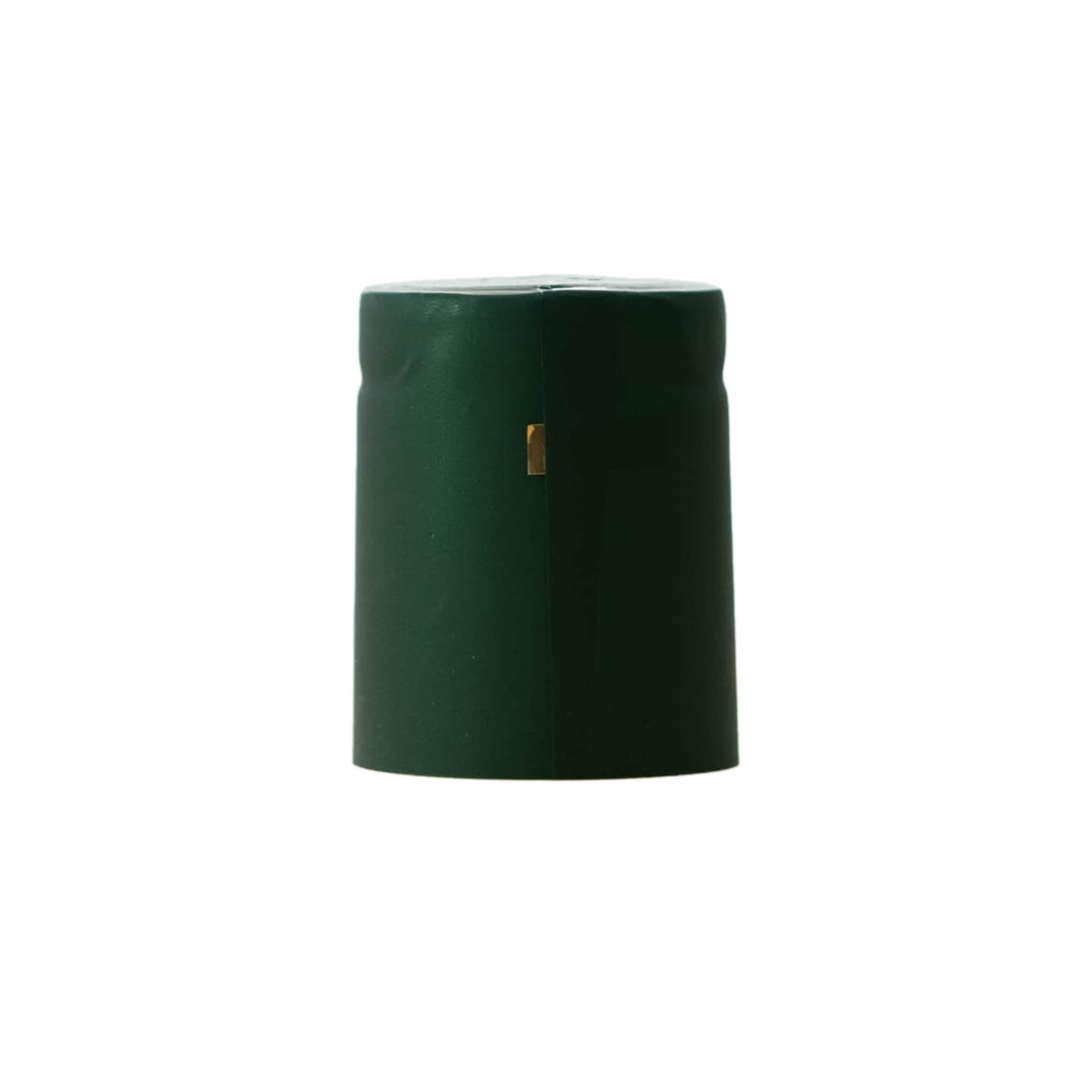 Kaptur termokurczliwy 32x41, tworzywo sztuczne PVC, ciemnozielony