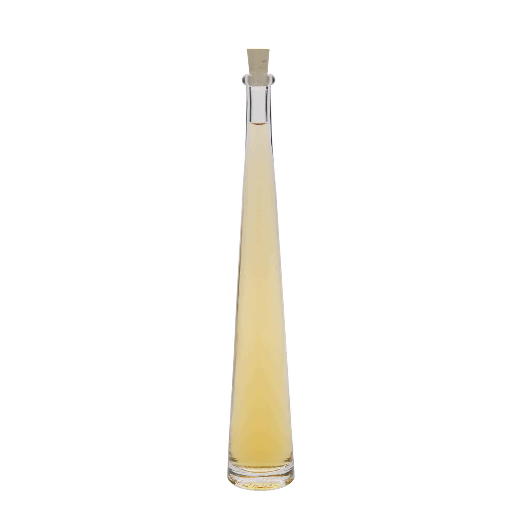100 ml butelka szklana 'Dama Rondo', zamknięcie: korek