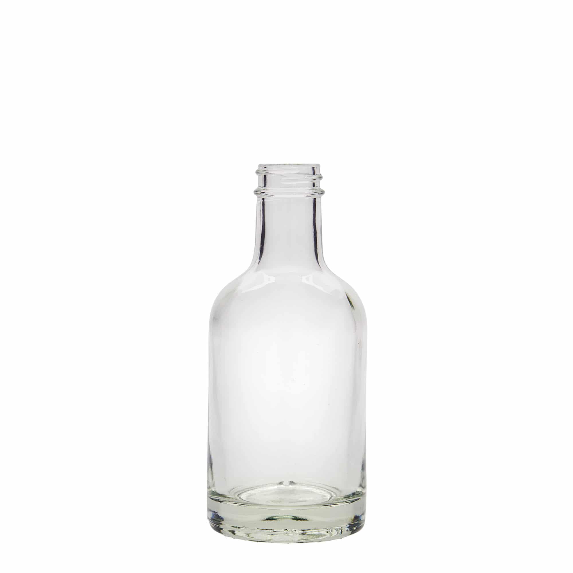 200 ml butelka szklana 'Pierwsza klasa', zamknięcie: GPI 28 200 ml butelka szklana 'Pierwsza klasa', zamknięcie: GPI 28