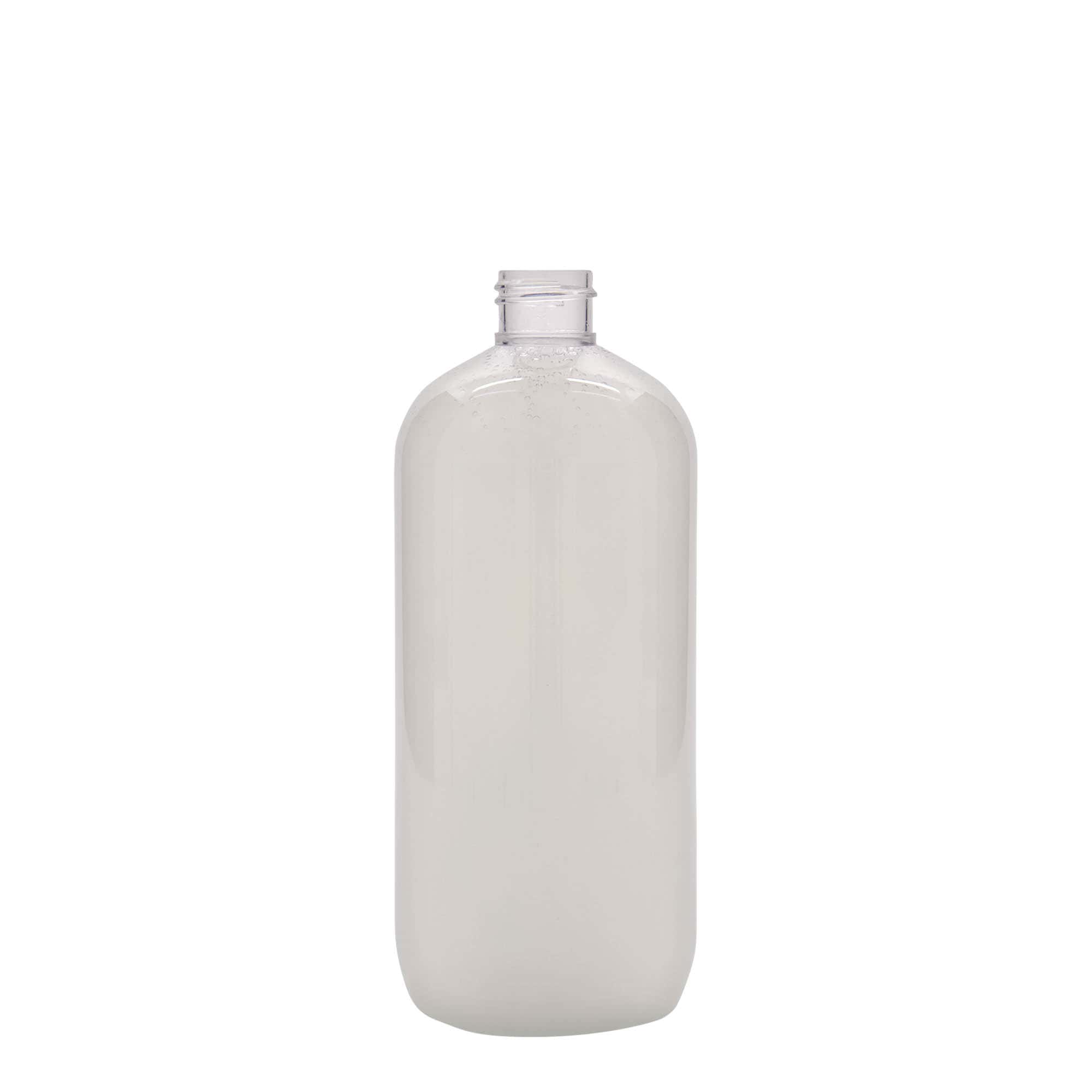 500 ml butelka PET „Boston”, tworzywo sztuczne, gwint: 24/410