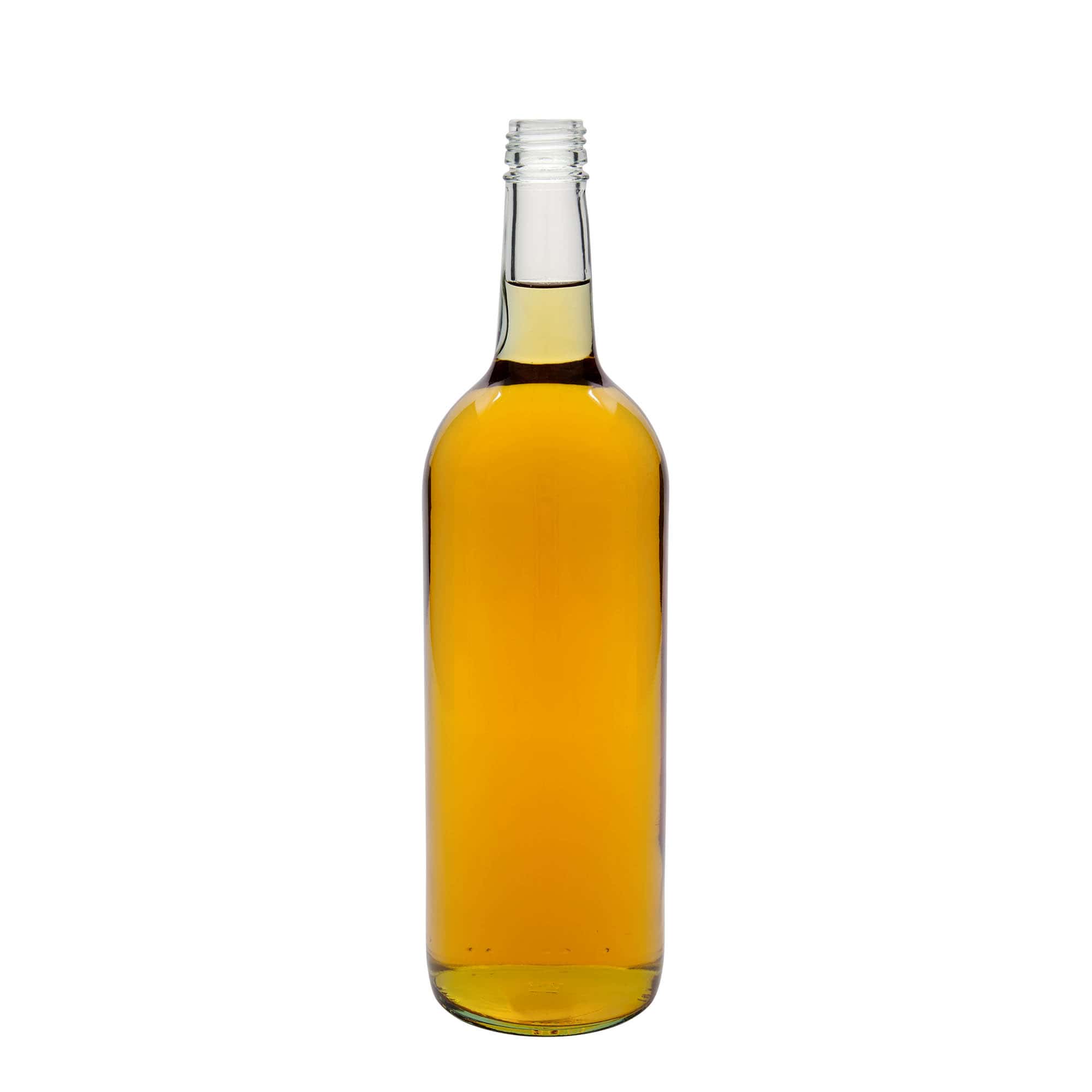 1.000 ml uniwersalna butelka, szkło, gwint: PP 28