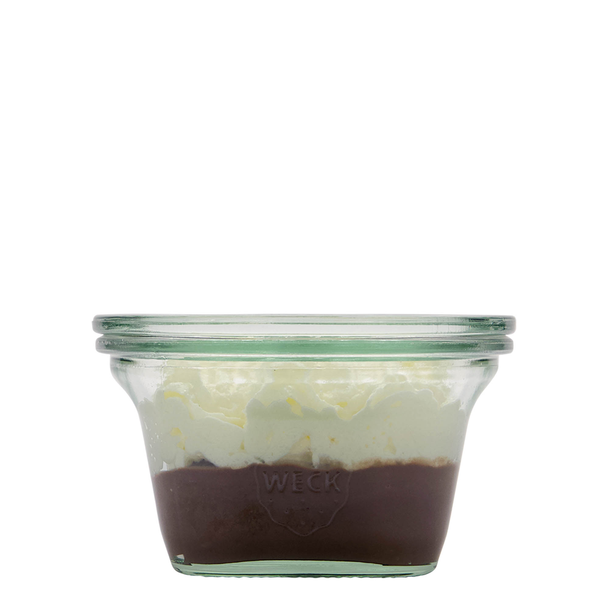 290 ml WECK-Quadroglas, kwadratowe, wylot: okrągła krawędź 290 ml WECK-Quadroglas, kwadratowe, wylot: okrągła krawędź