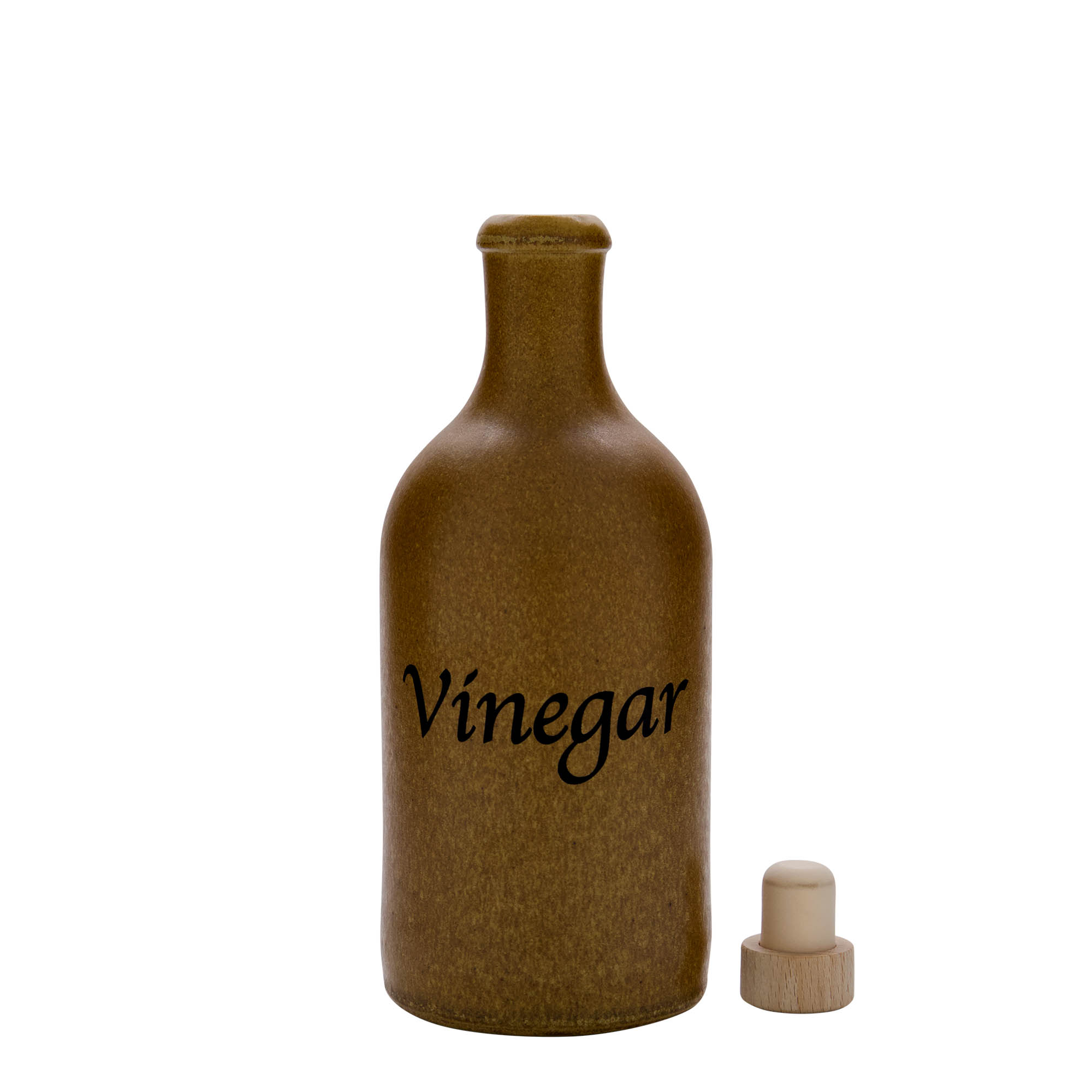 500 ml dzbanek do toniku, motyw: ocet, kamionka, brązowo-kryształowy, otwór: korek 500 ml dzbanek do toniku, motyw: ocet, kamionka, brązowo-kryształowy, otwór: korek