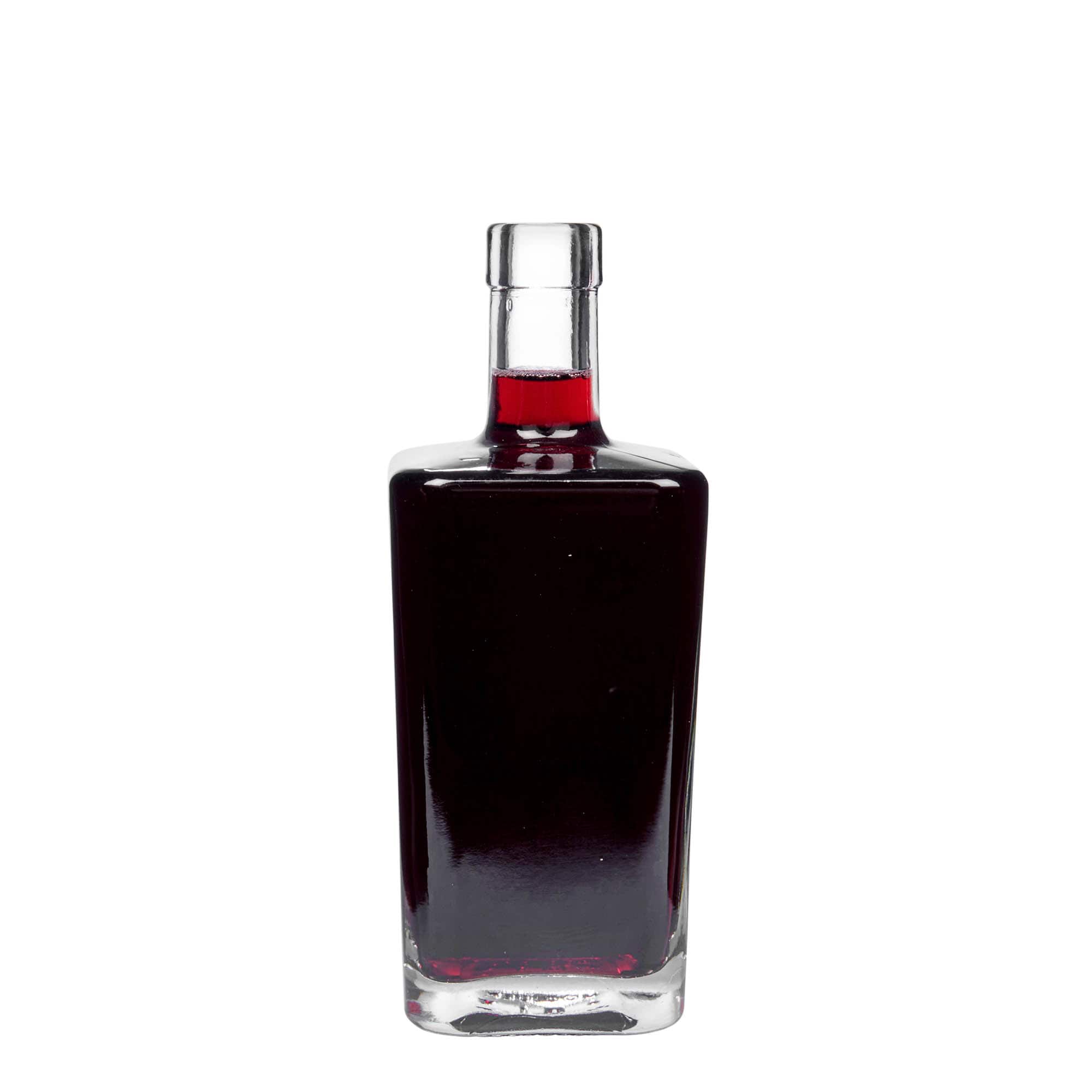Butelka szklana 500 ml „Noel”, kwadratowa, wylot: korek Butelka szklana 500 ml „Noel”, kwadratowa, wylot: korek