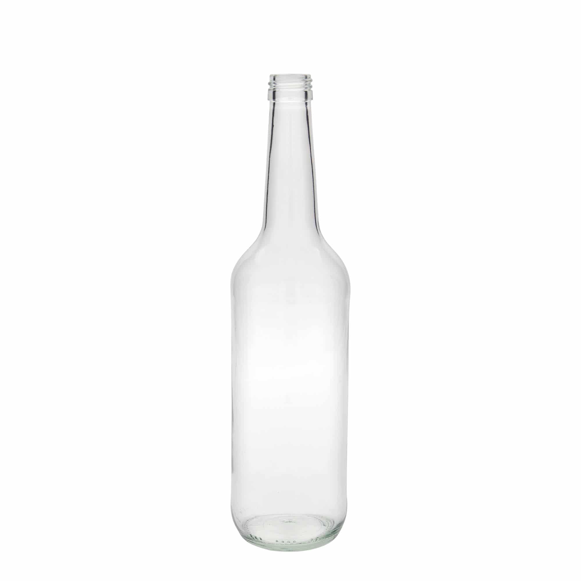 700 ml butelka szklana z prostą szyjką, zamknięcie: PP 28 700 ml butelka szklana z prostą szyjką, zamknięcie: PP 28