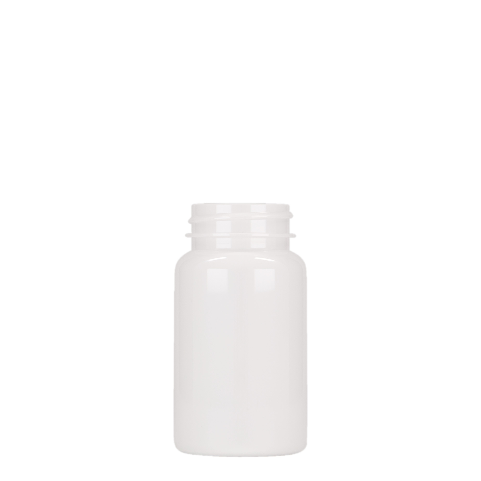 100 ml butelka PET, tworzywo sztuczne, biały, gwint: 38/400 100 ml butelka PET, tworzywo sztuczne, biały, gwint: 38/400