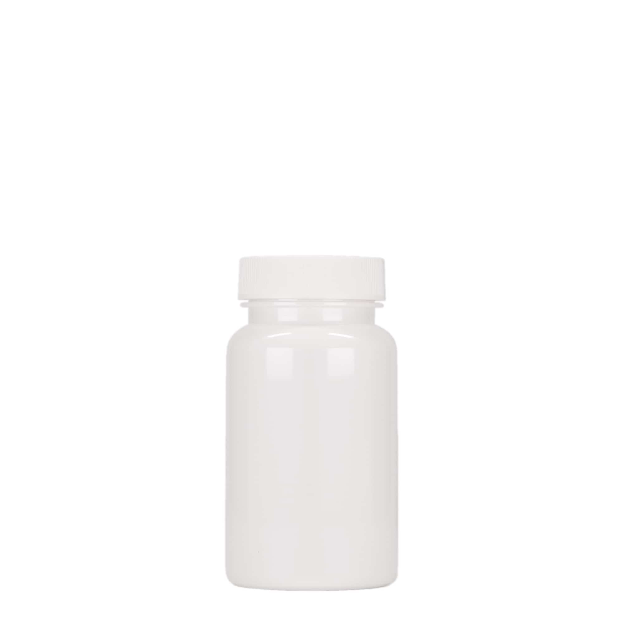 100 ml butelka PET, tworzywo sztuczne, biały, gwint: 38/400