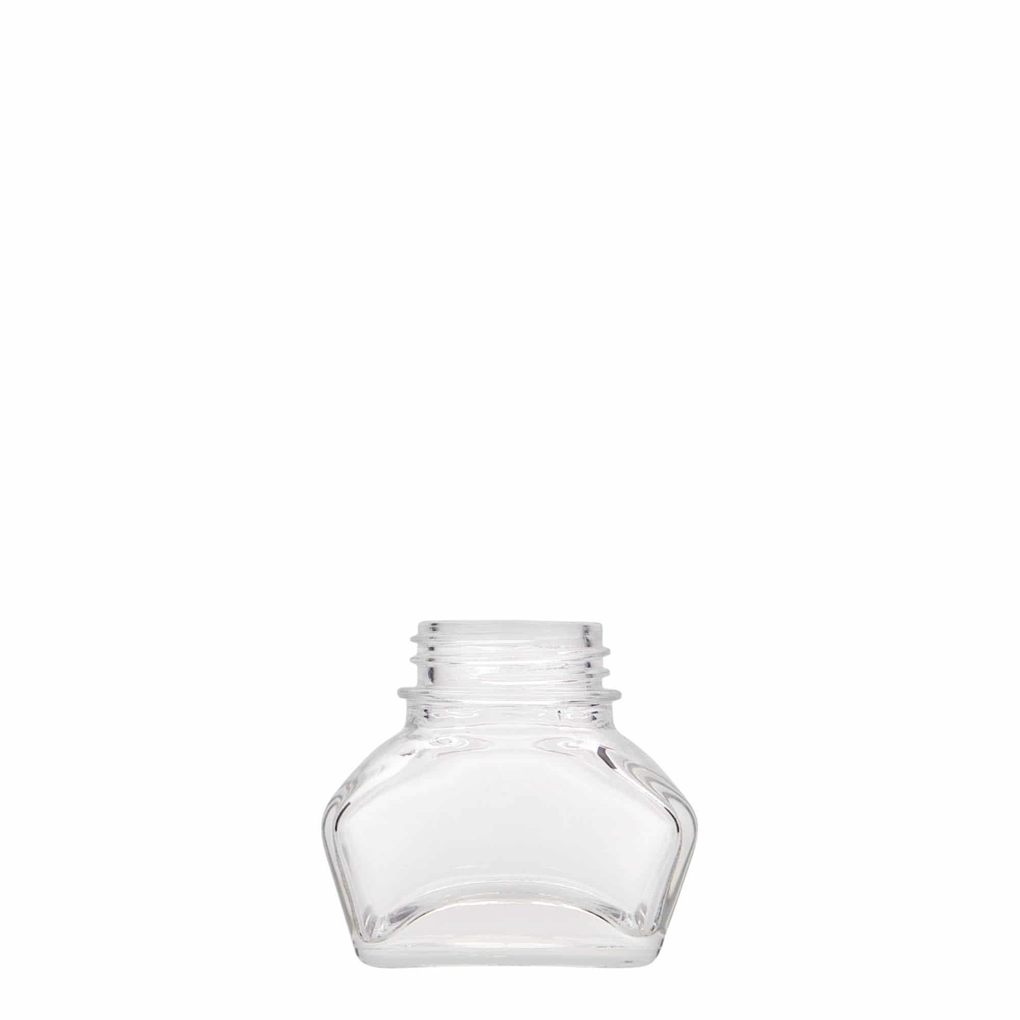 30 ml kałamarz, prostokątny, otwór: zakrętka