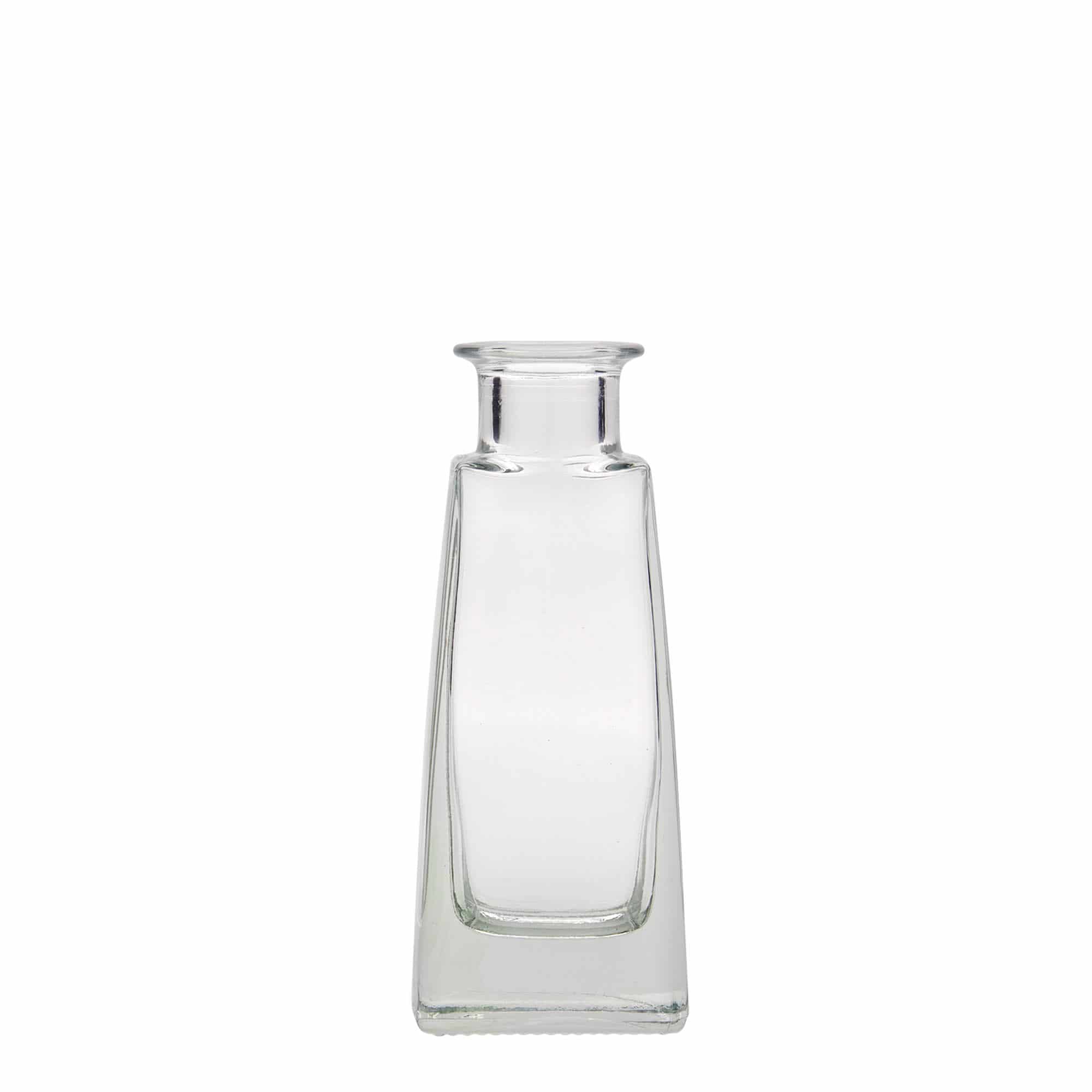 100 ml butelka szklana 'Timmy', prostokątna, zamknięcie: korek 100 ml butelka szklana 'Timmy', prostokątna, zamknięcie: korek