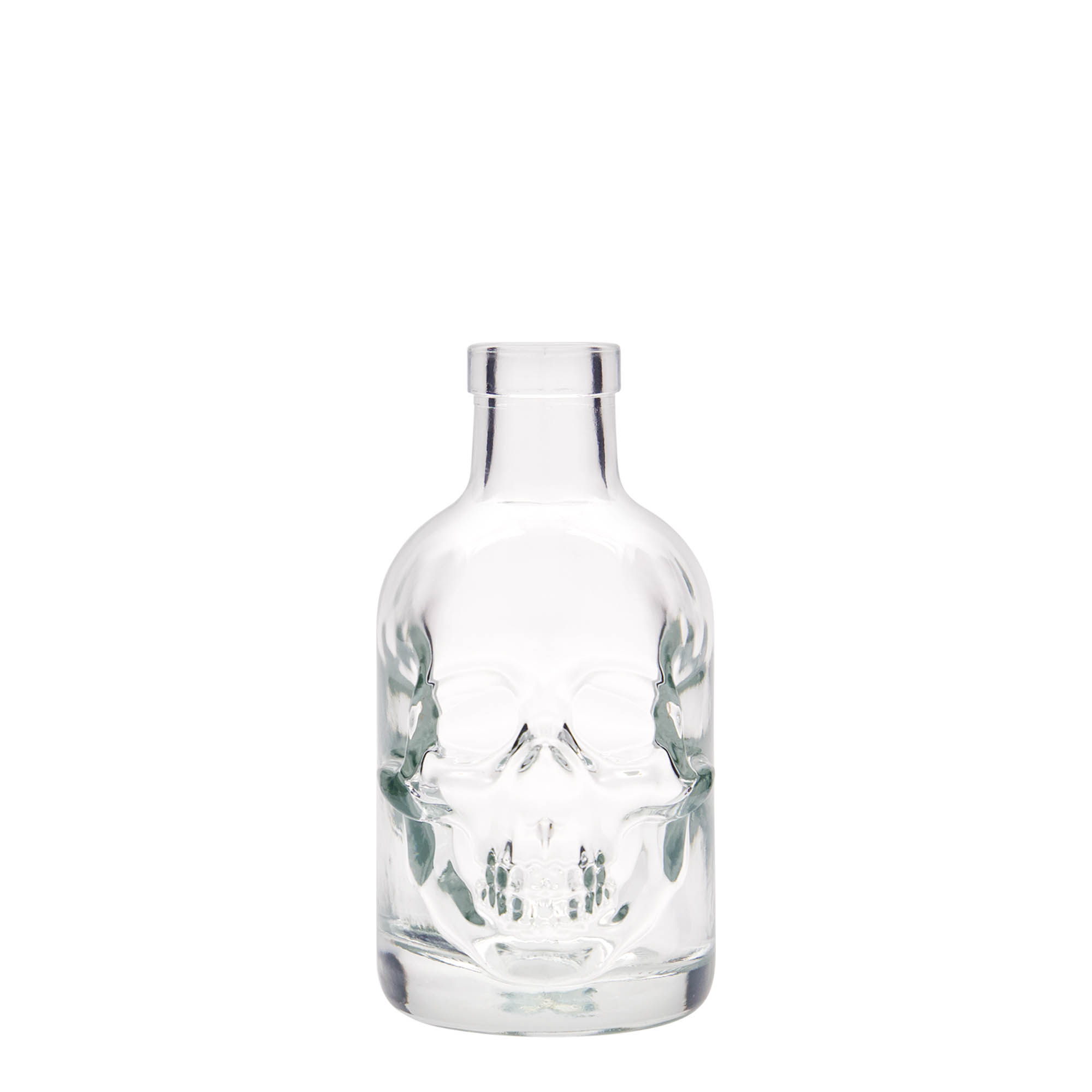 Butelka szklana 200 ml „Totenkopf”, otwór: korek Butelka szklana 200 ml „Totenkopf”, otwór: korek