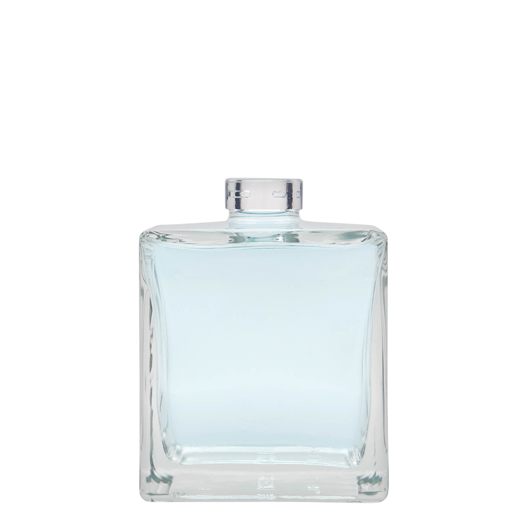 500 ml butelka szklana „Cube”, kwadratowa, szyjka: korek