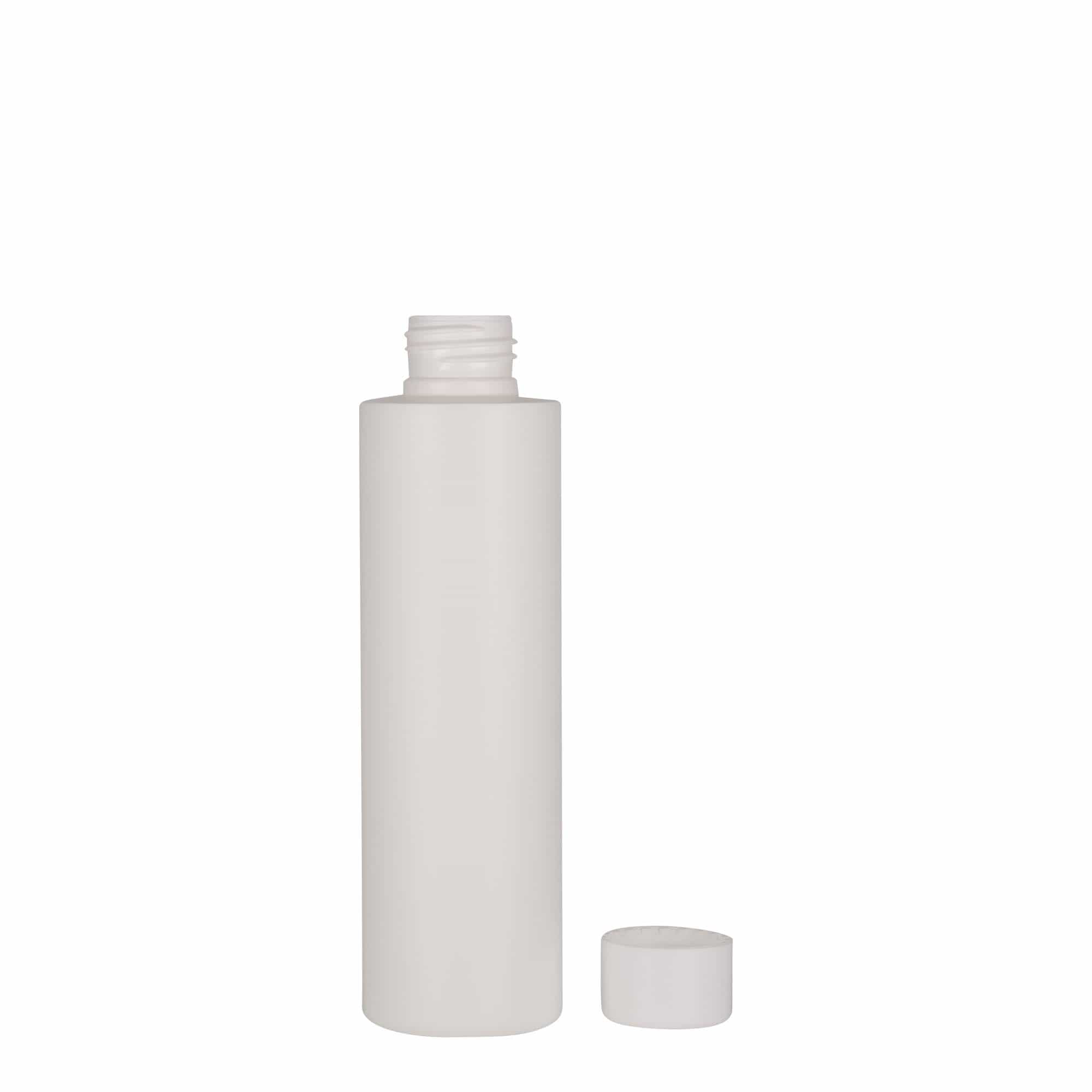 150 ml plastikowa butelka „Pipe”, HDPE, biała, gwint: 24/410