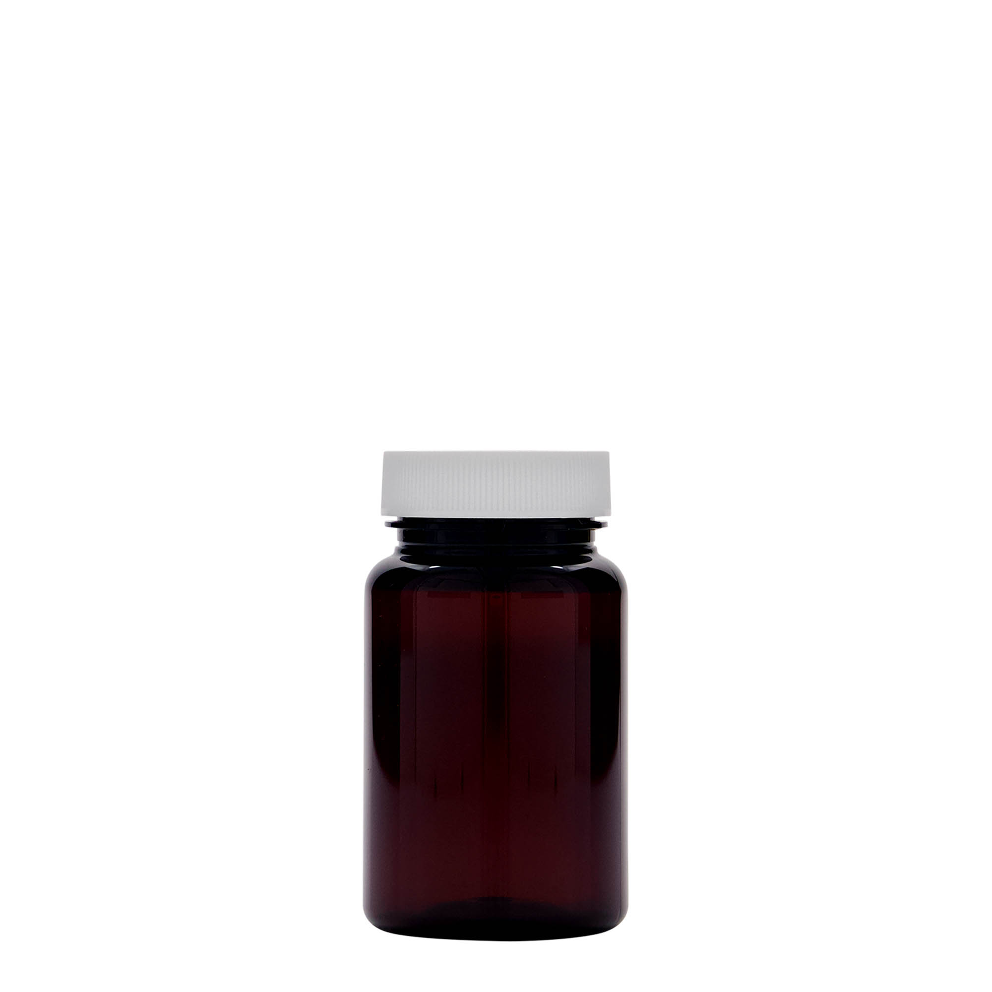 75 ml PET-pakiet, tworzywo sztuczne, brązowy, gwint: 38/400