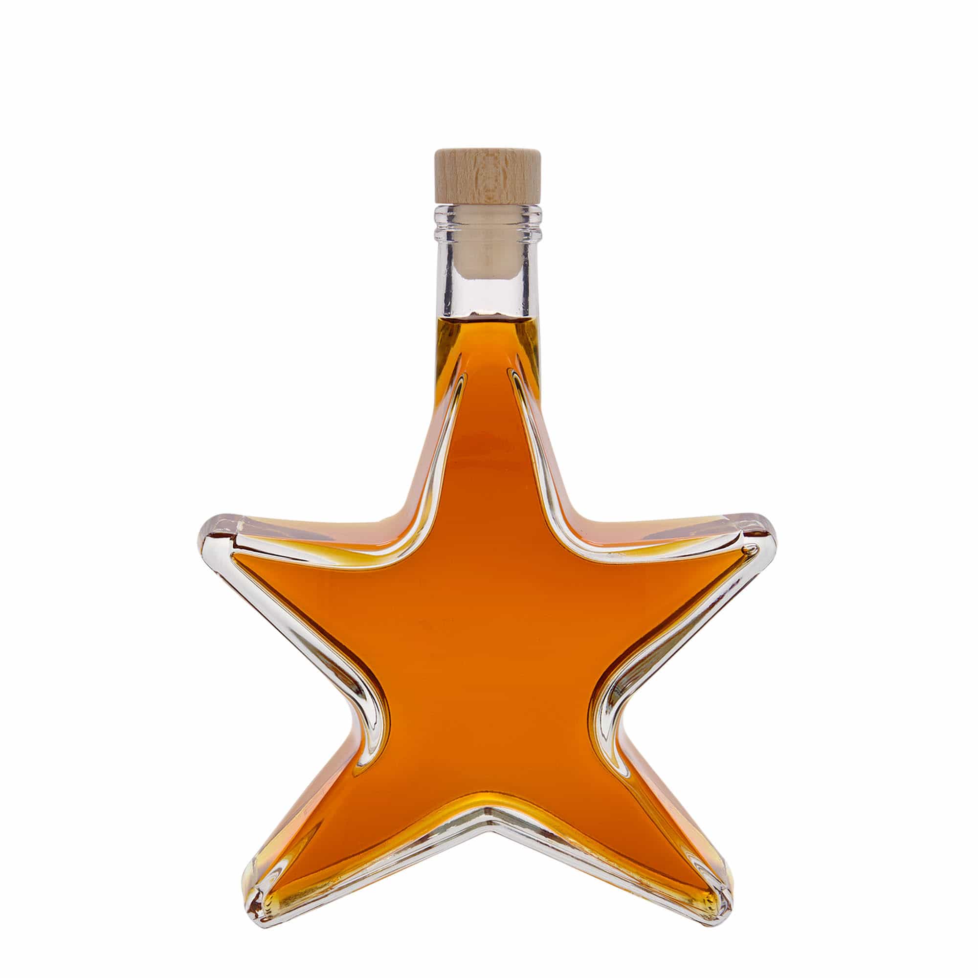 Butelka szklana 350 ml „Gwiazda”, otwór: korek