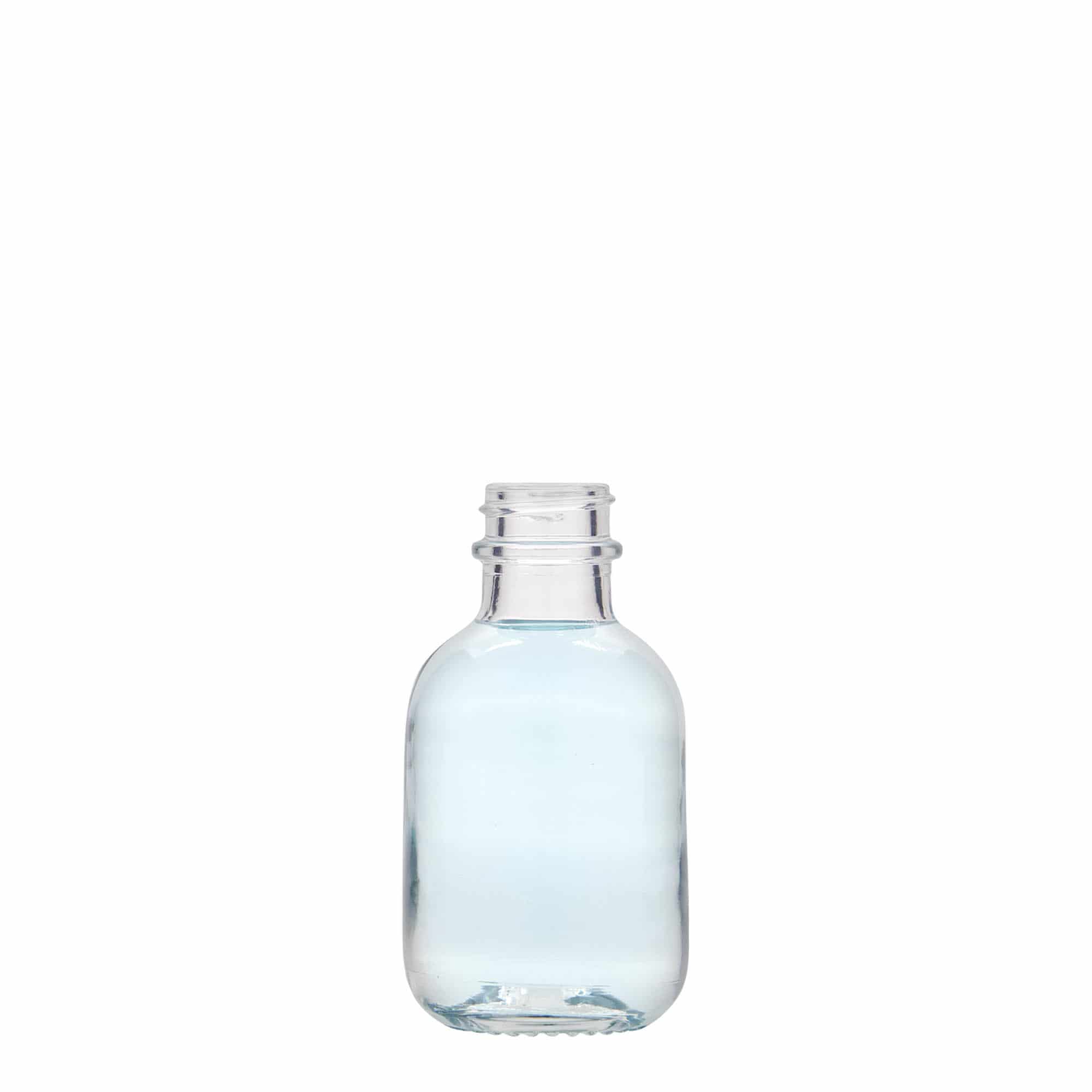 50 ml butelka szklana 'Lotto', szyjka: GPI 22 50 ml butelka szklana 'Lotto', szyjka: GPI 22