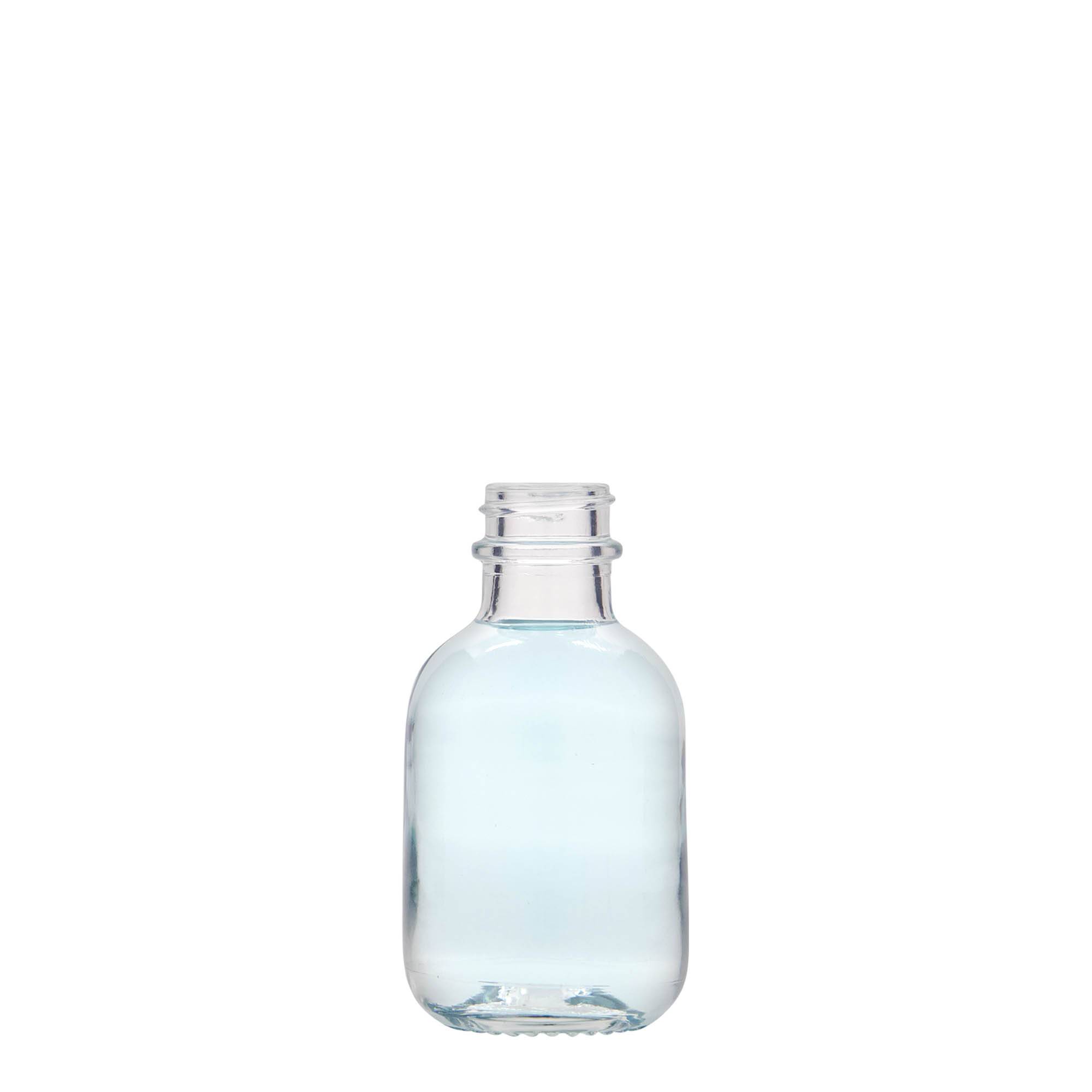50 ml butelka szklana 'Lotto', szyjka: GPI 22 50 ml butelka szklana 'Lotto', szyjka: GPI 22