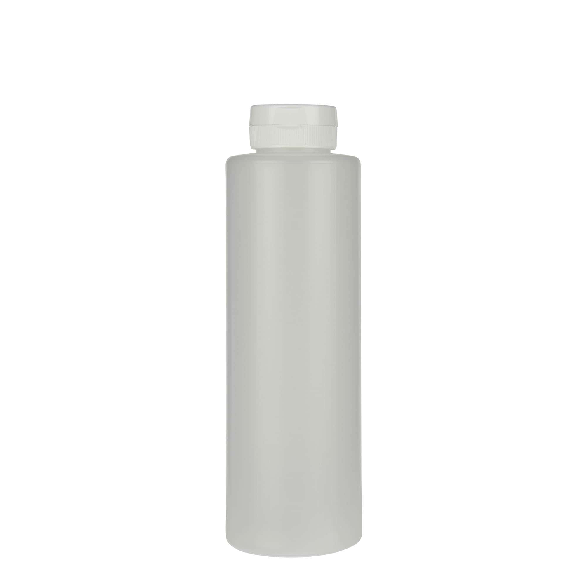 500 ml butelka na sos, tworzywo LDPE, naturalne, gwint: 38/400