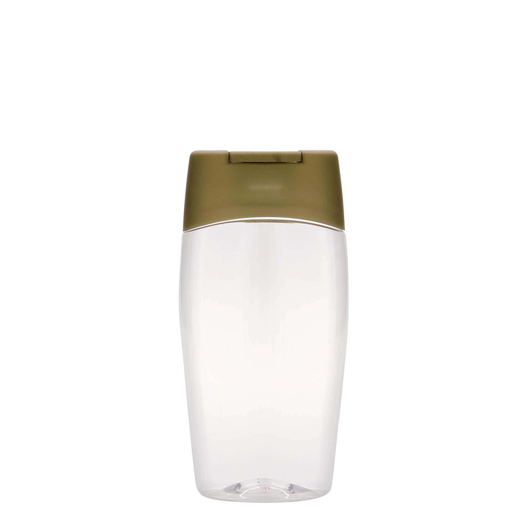 200 ml butelka PET 'Squeeze', owalna, tworzywo sztuczne