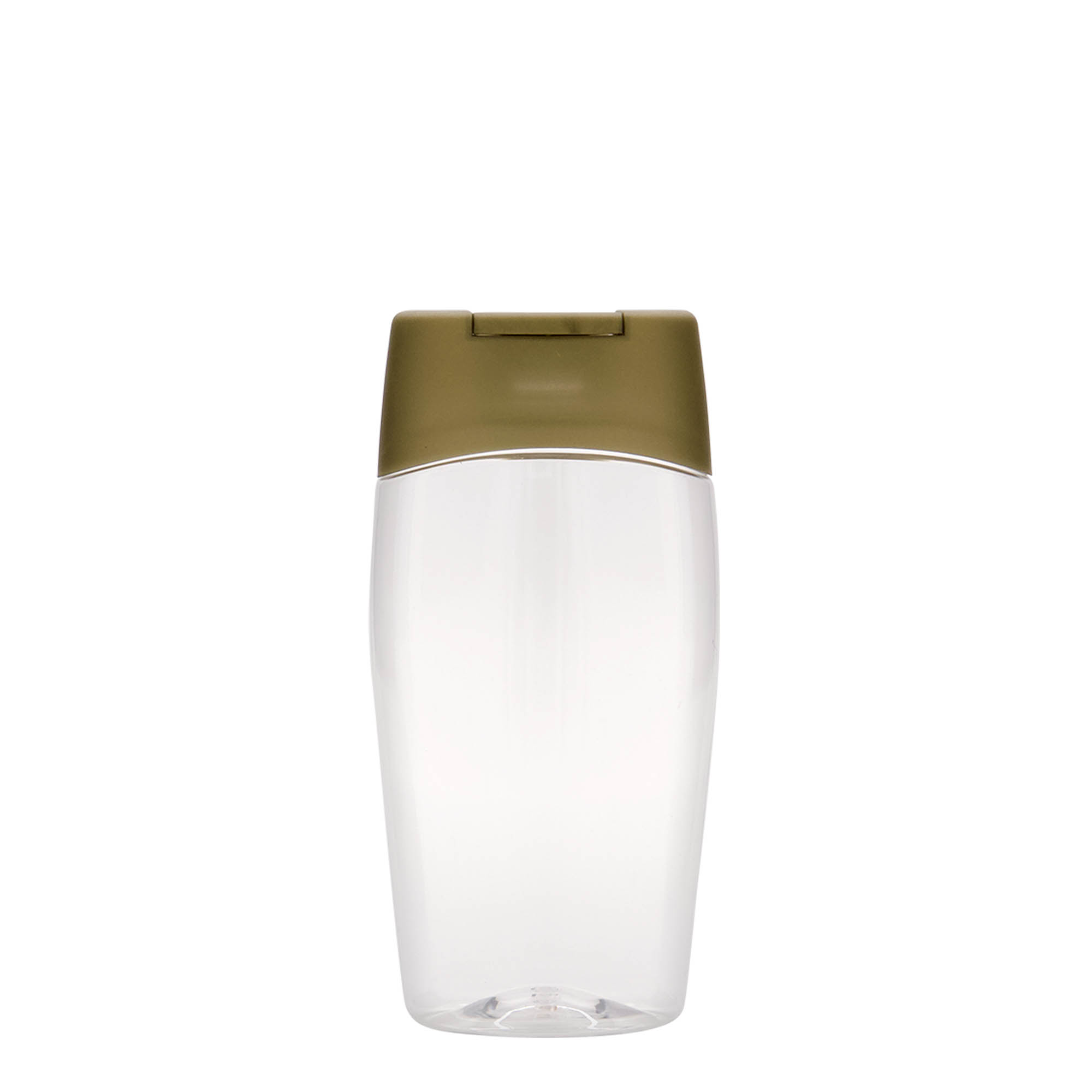 200 ml butelka PET „Squeeze”, owalna, z tworzywa sztucznego